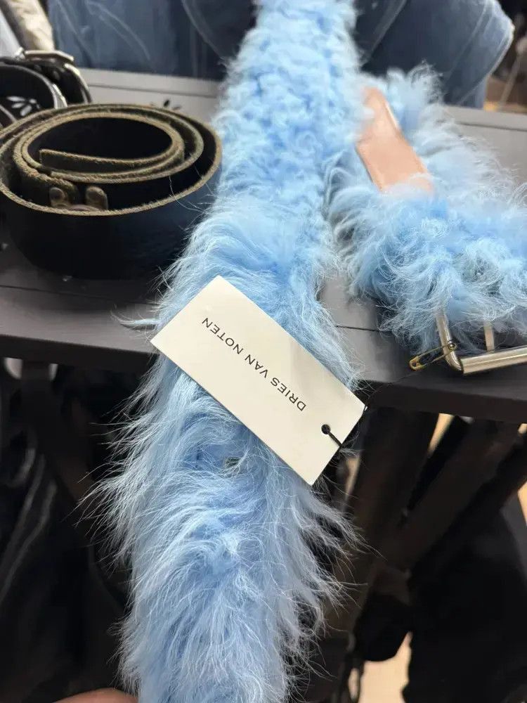 Dries Van Noten Dries Van Noten Fur Belt Size ONE SIZE - 4 Thumbnail