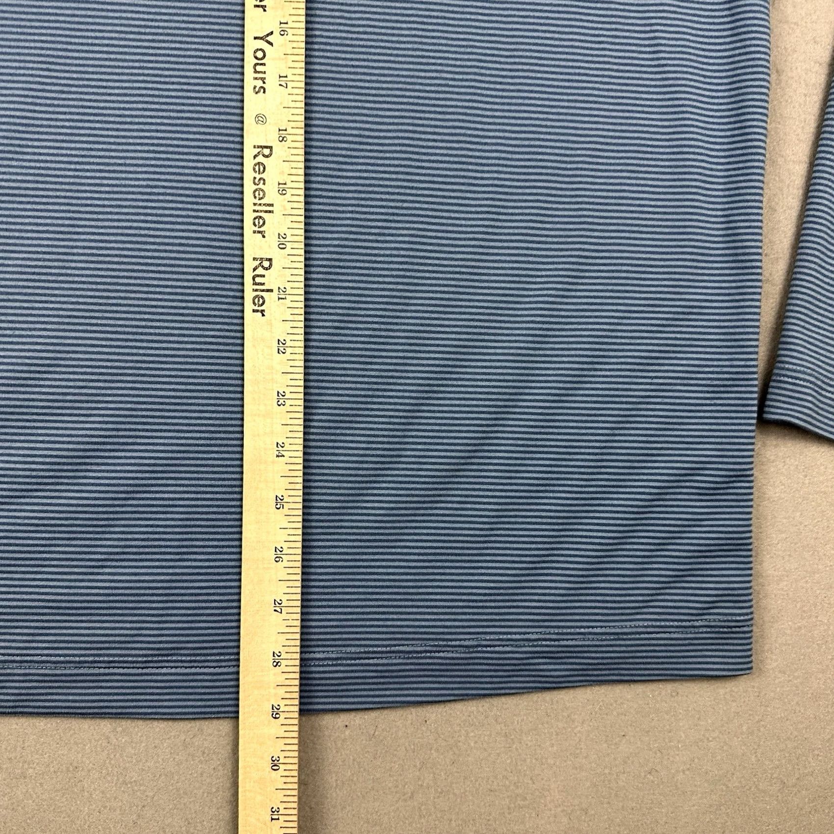 Southern Tide Southern Tide Sweater Men Large Blue Stripe 1/4 Zip Pullover Knit Logo L Size US L / EU 52-54 / 3 - 7 Thumbnail