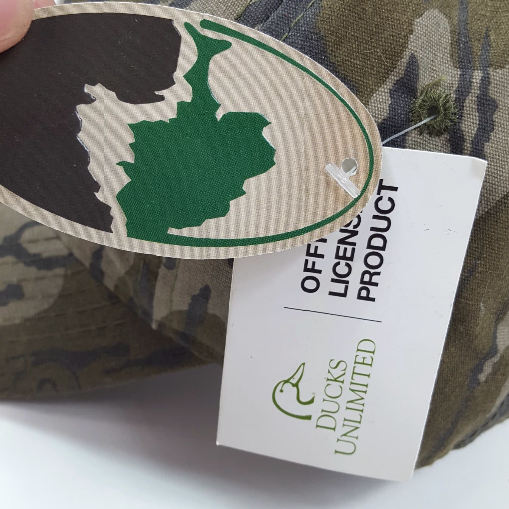 Etro VINTAGE Ducks Unlimited Camo Snapback Hat Adjustable Camouflage Baseball Cap Retro 90s Mens Size ONE SIZE - 7 Thumbnail