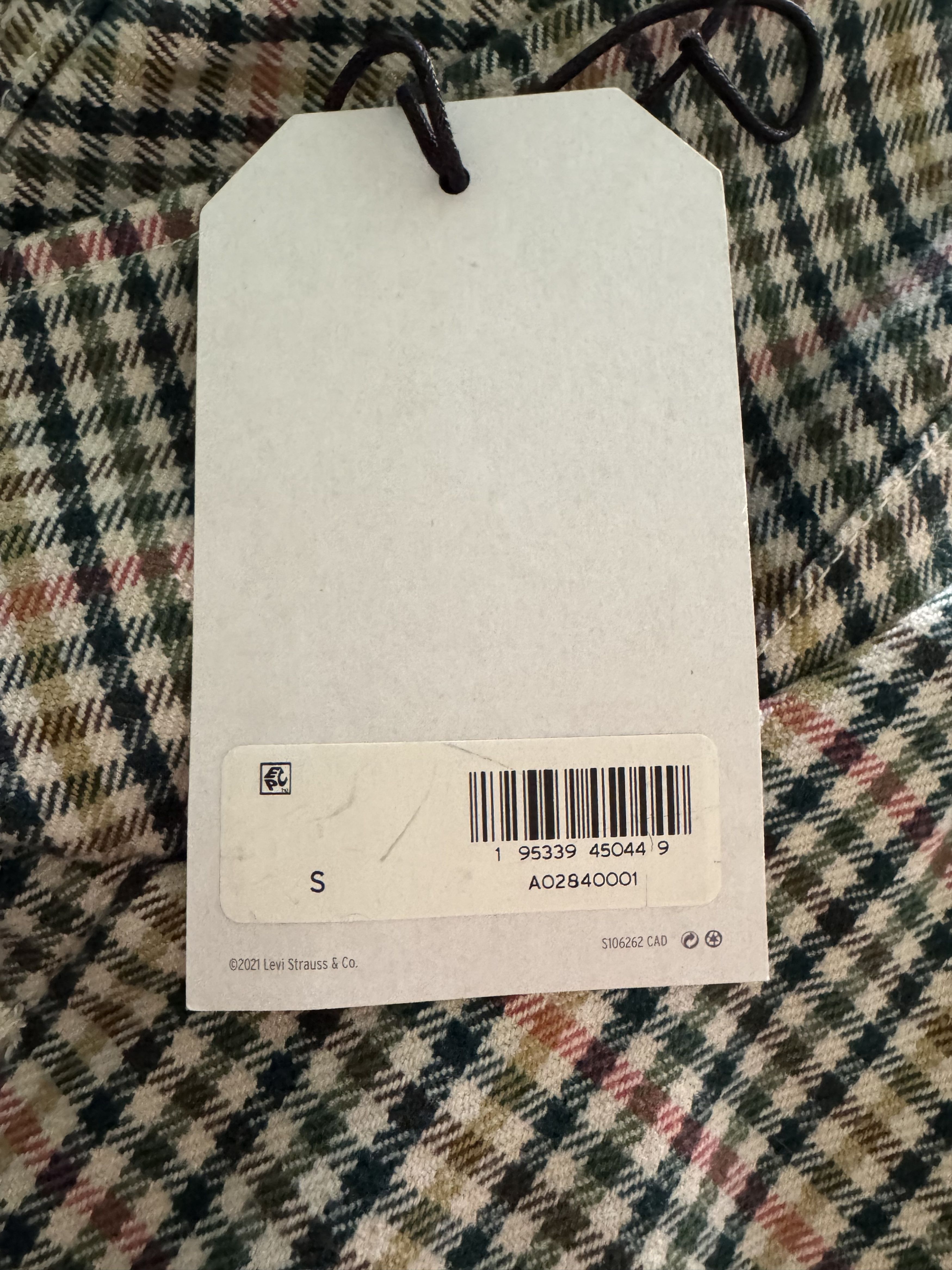 Levi's Made & Crafted Levi’s Made & Crafted Quilted Sherpa Plaid Long Coat BNWT Size US S / EU 44-46 / 1 - 18 Thumbnail