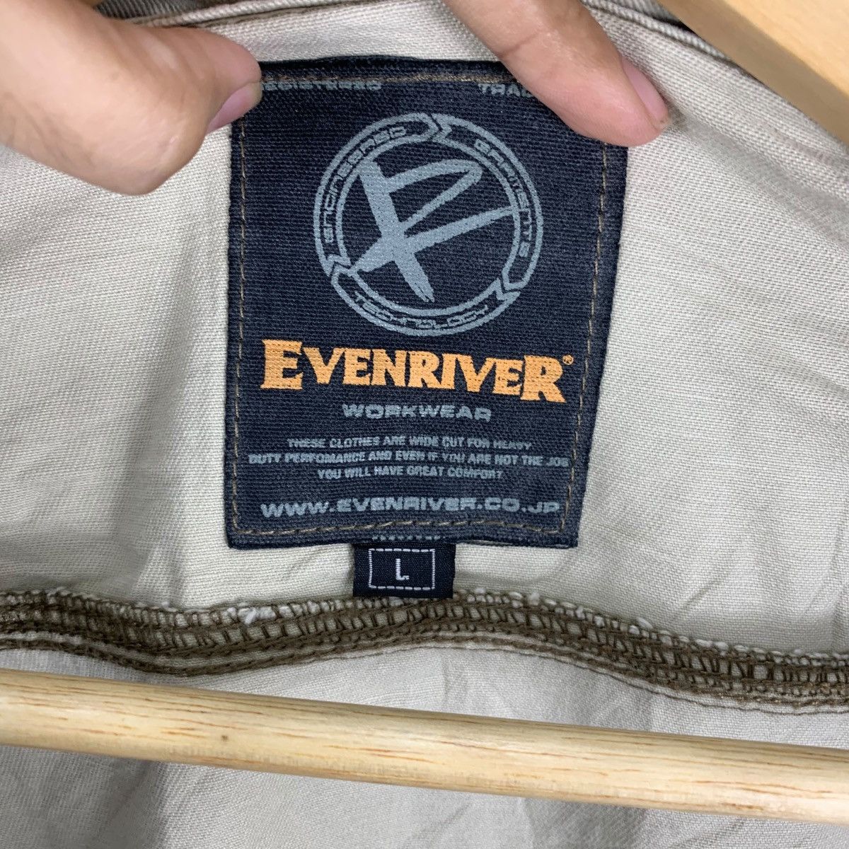 Other EVENRIVER JAPAN WORKWEAR Denim Jeans Jacket Windbreaker Size US L / EU 52-54 / 3 - 10 Thumbnail