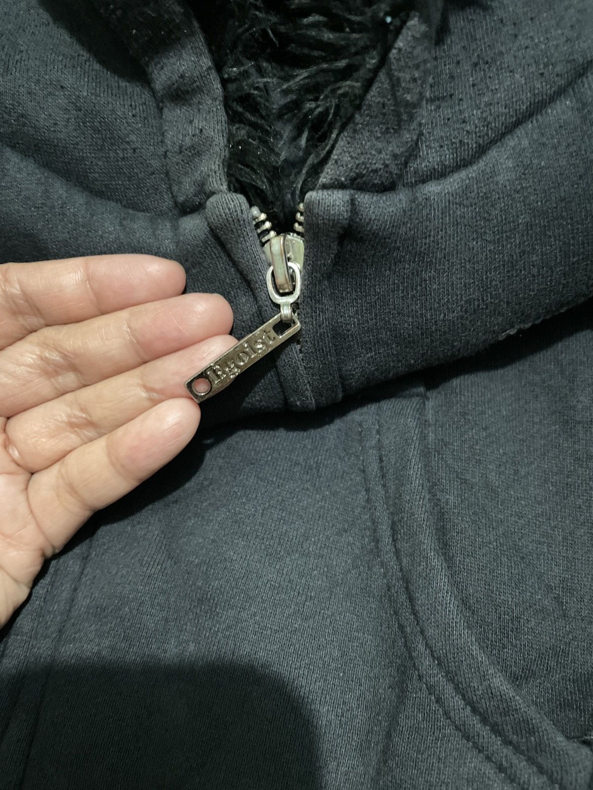Japanese Brand EGOIST FUR HOODIE Size US S / EU 44-46 / 1 - 6 Thumbnail