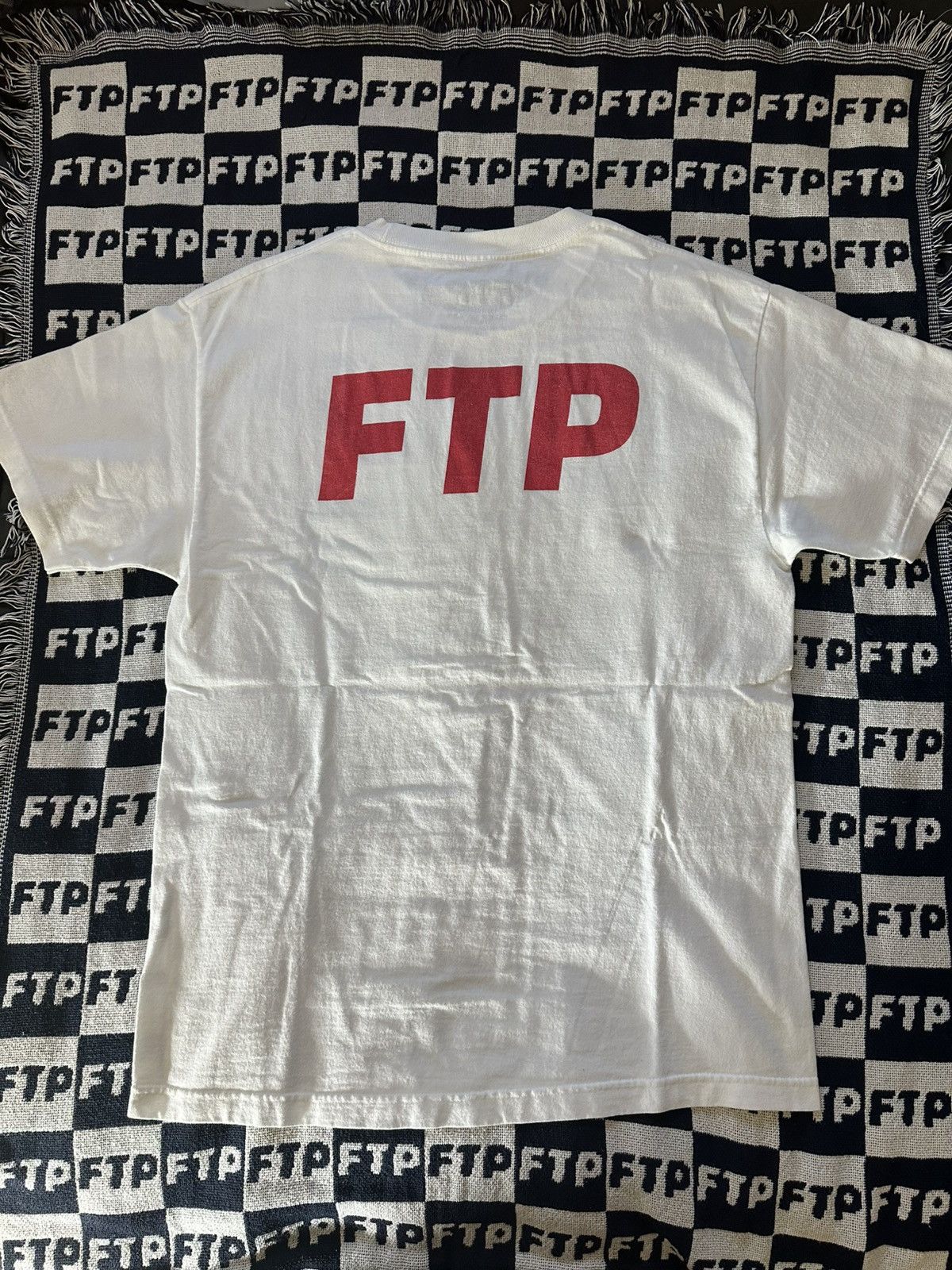 Fuck The Population FTP RED LOGO TEE Size US L / EU 52-54 / 3 - 3 Thumbnail