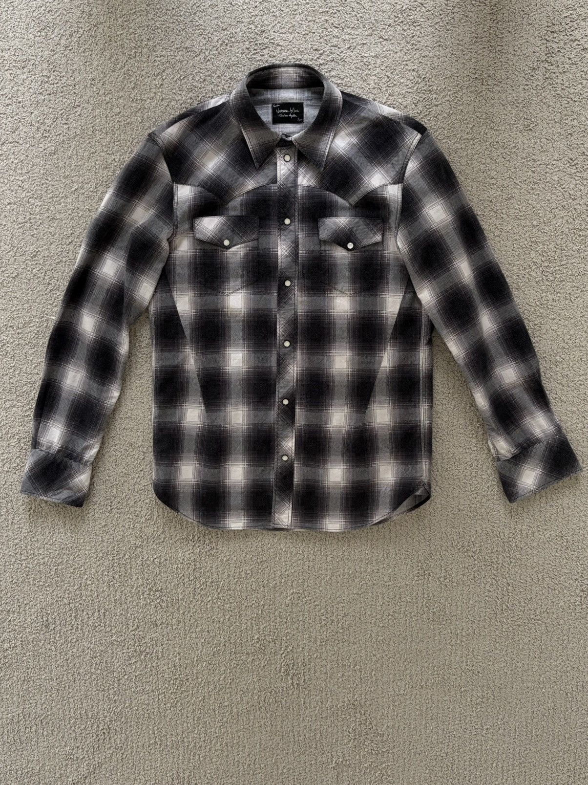 Number (N)ine Number (n)ine aw07 flannel Size US L / EU 52-54 / 3 - 2 Thumbnail