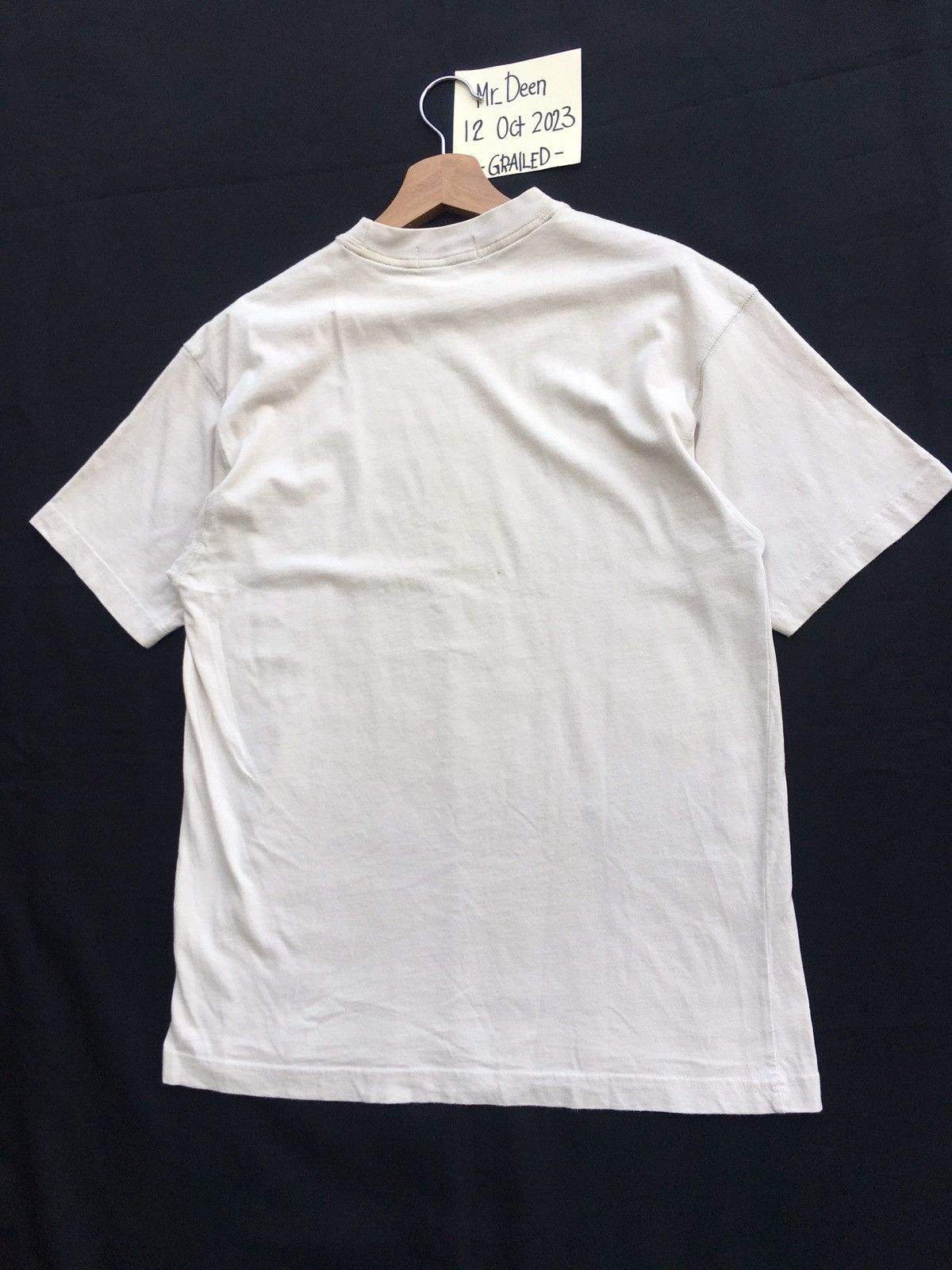 Yves Saint Laurent Rare Vintage Yves Saint Laurent YSL Big Logo Spellout Tee Size US M / EU 48-50 / 2 - 16 Thumbnail