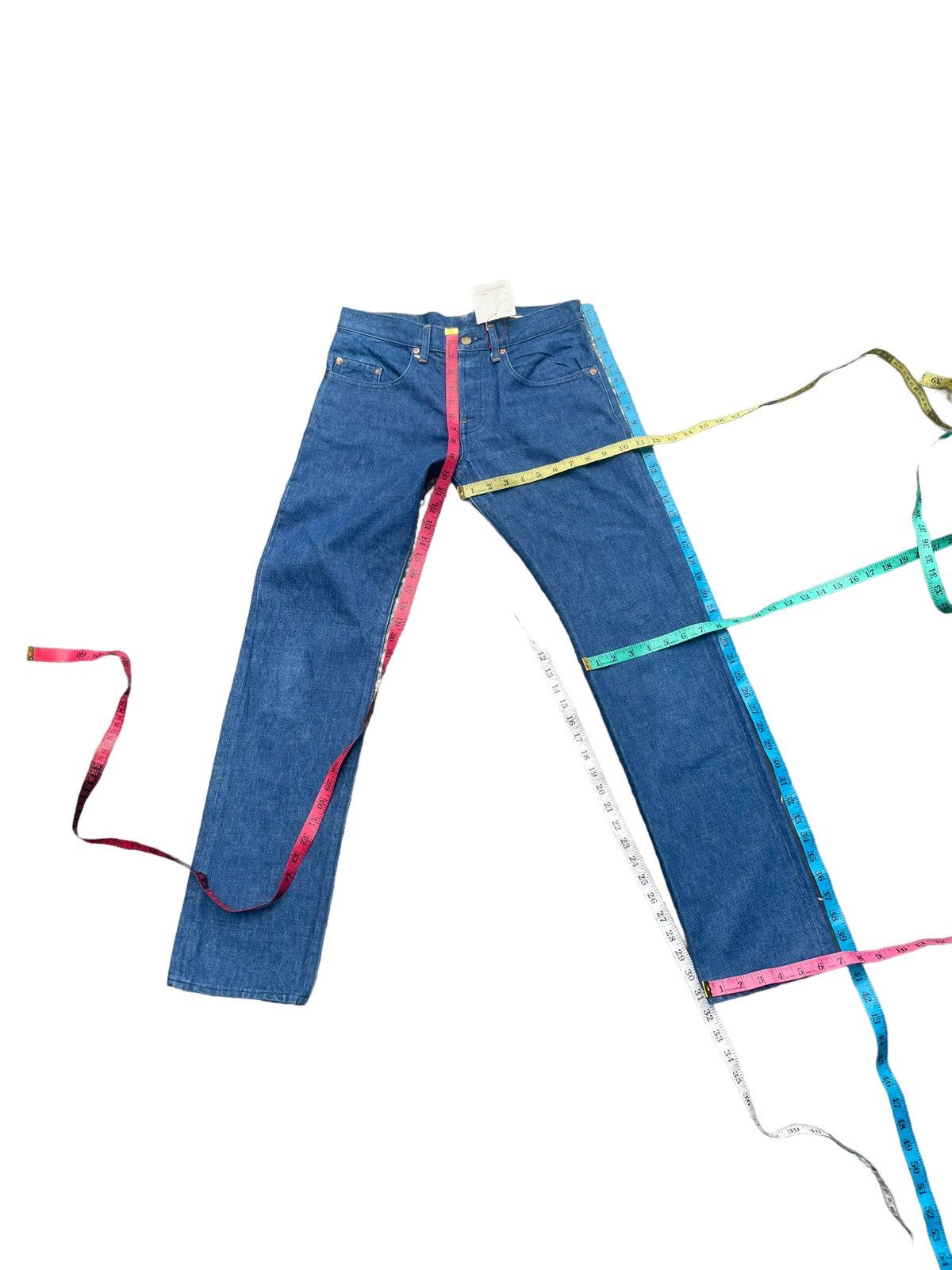 Japanese Brand Vintage La Rosa Dela Fabrica Denim Size US 30 / EU 46 - 17 Thumbnail
