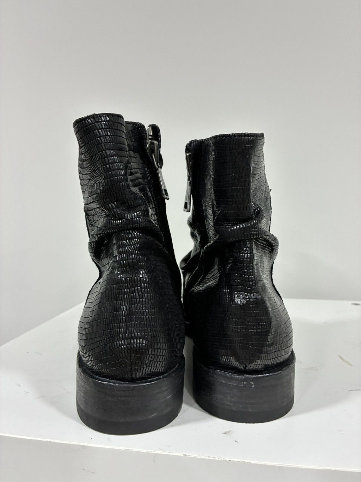 John Varvatos Morrison Eel skin sharpei boot 8.5 Size US 8.5 / EU 41-42 - 11 Thumbnail