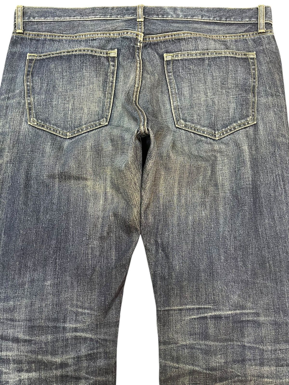 Jun Takahashi × Uniqlo Vintage UJ Mudwash Distressed Denim Size US 39 - 7 Thumbnail