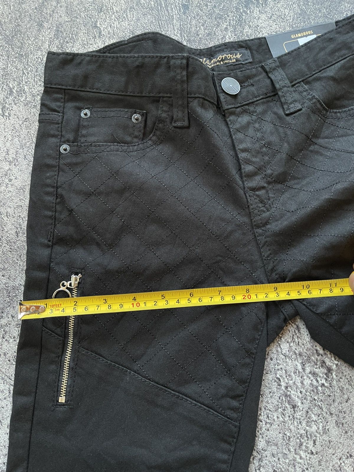 Japanese Brand Y2k Glamorous ifsixwasnine zipper slim pants Size 30" / US 8 / IT 44 - 10 Thumbnail