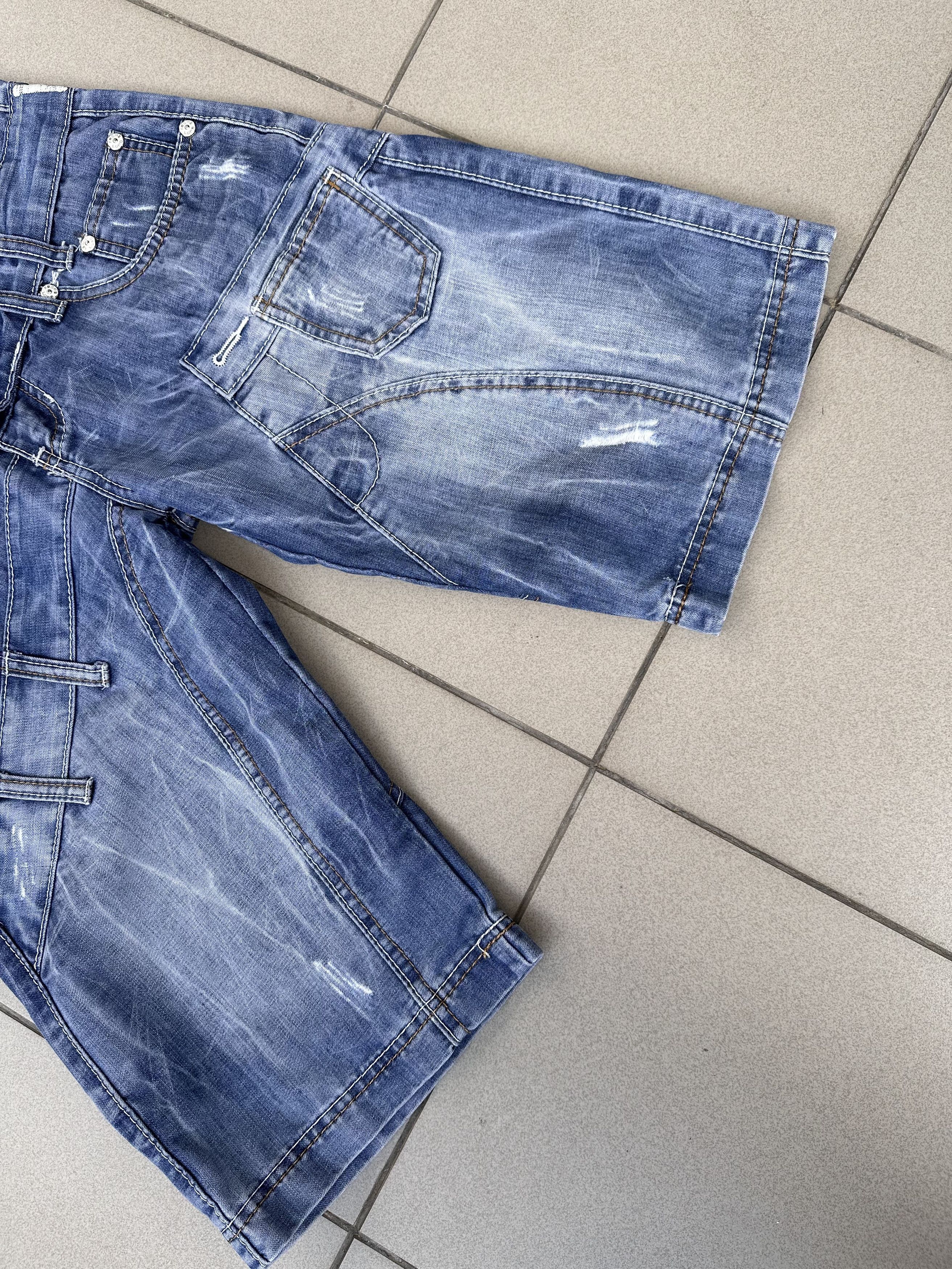Vintage Vintage hip hop rap baggy shorts denim Kosmolupo Size US 30 / EU 46 - 6 Thumbnail