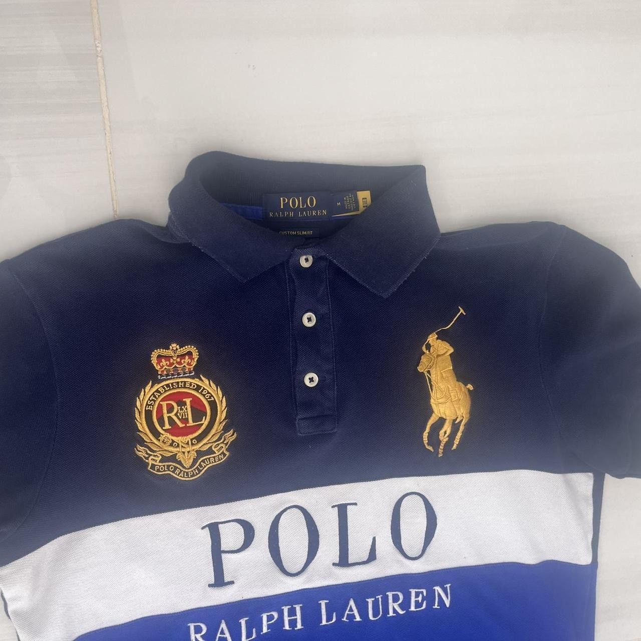 Polo Ralph Lauren × Vintage NAVY POLO RALPH LAUREN Size US M / EU 48-50 / 2 - 3 Thumbnail