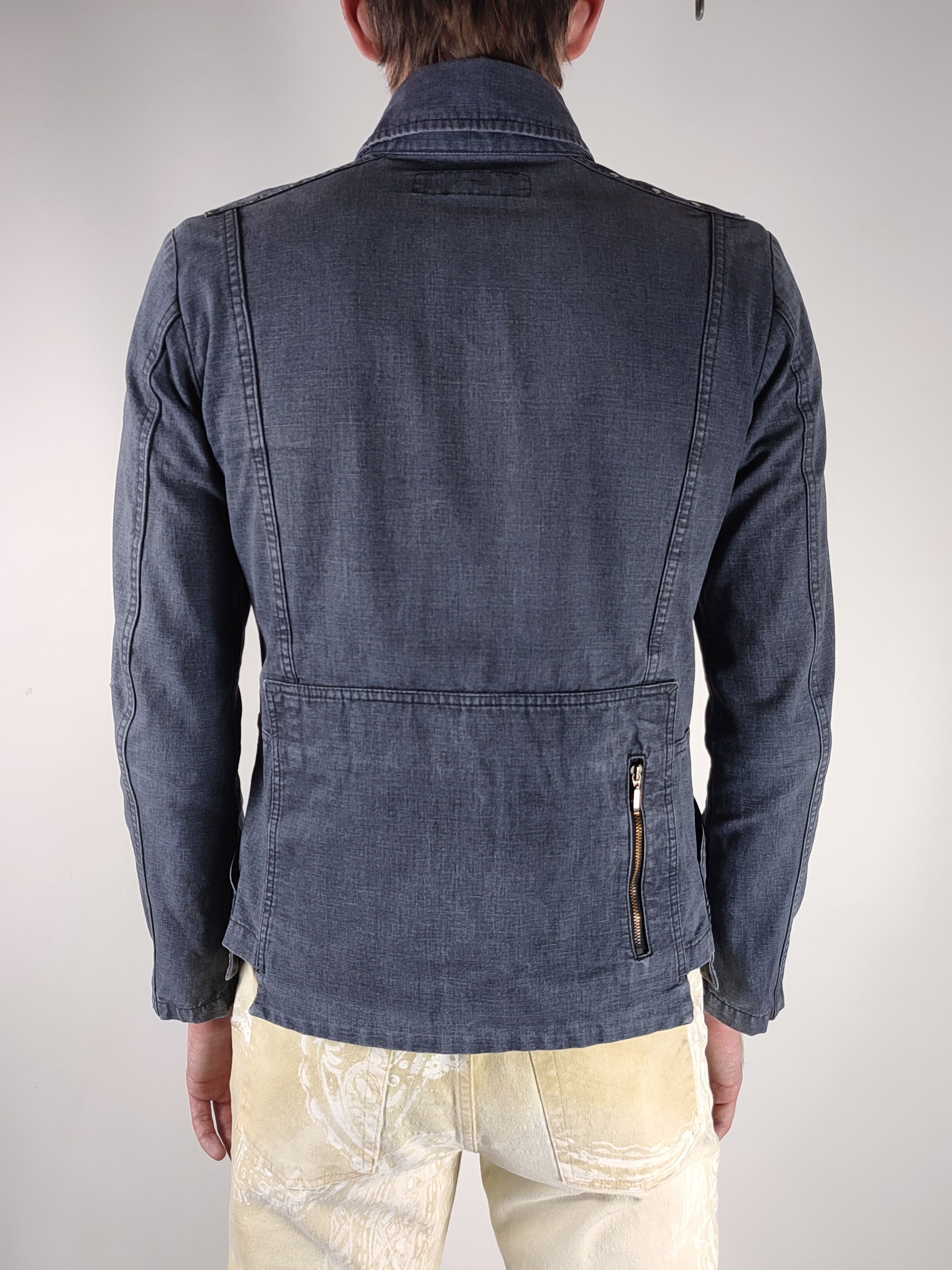 Diesel Vintage Diesel Multi Pocket Denim Jacket Size US S / EU 44-46 / 1 - 5 Thumbnail