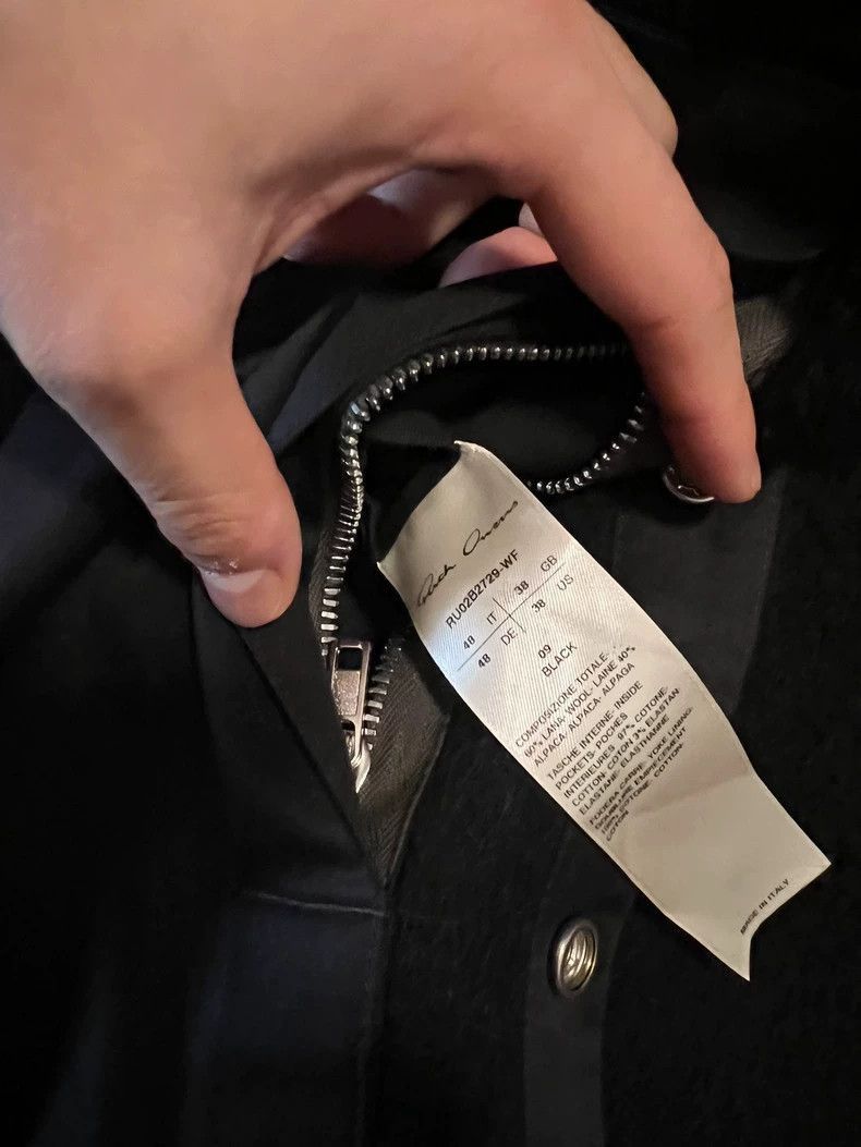 Rick Owens Rick Owens Wool shirt jacket-2505 Size US M / EU 48-50 / 2 - 2 Thumbnail