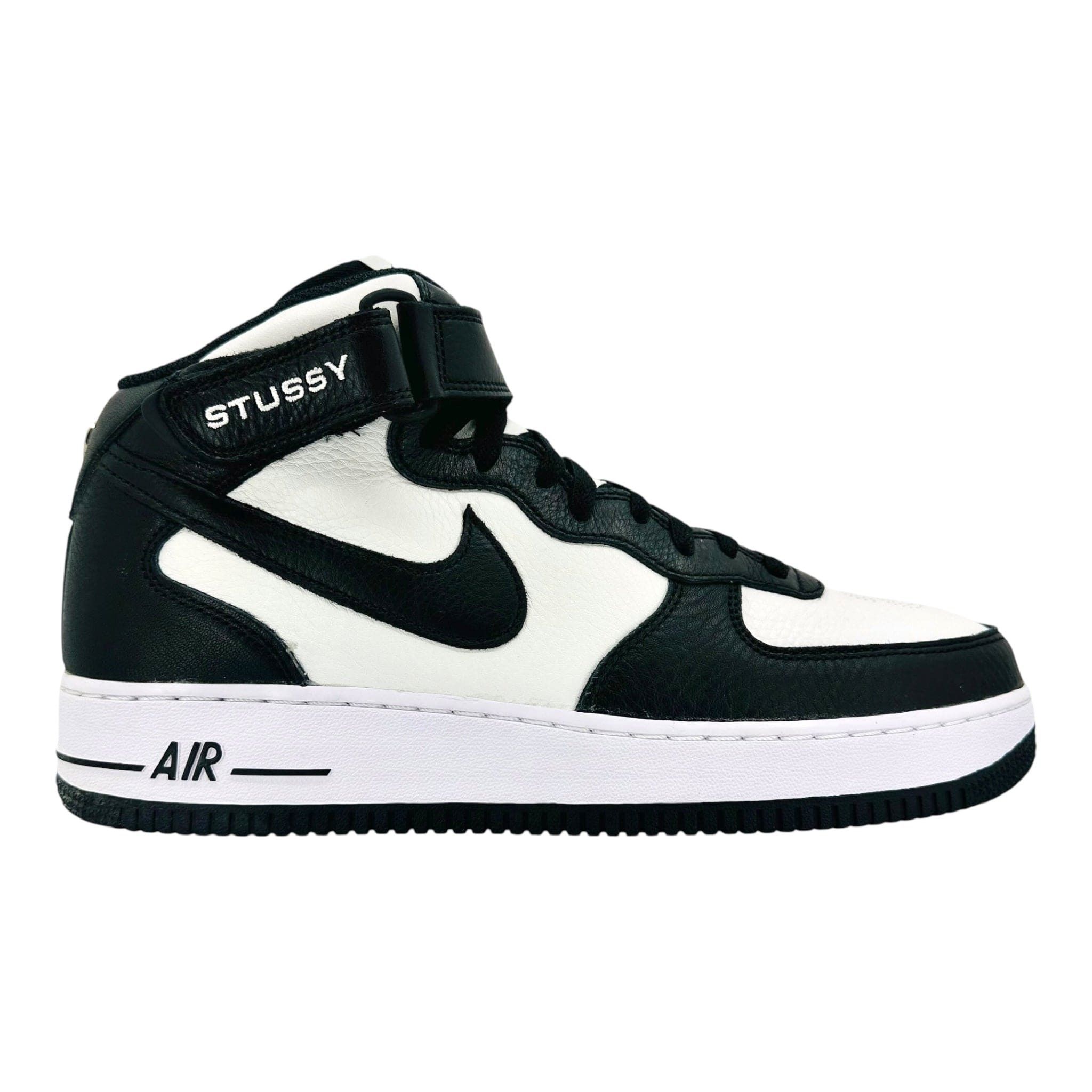 Air Force 1 Mid Stussy Grey Black