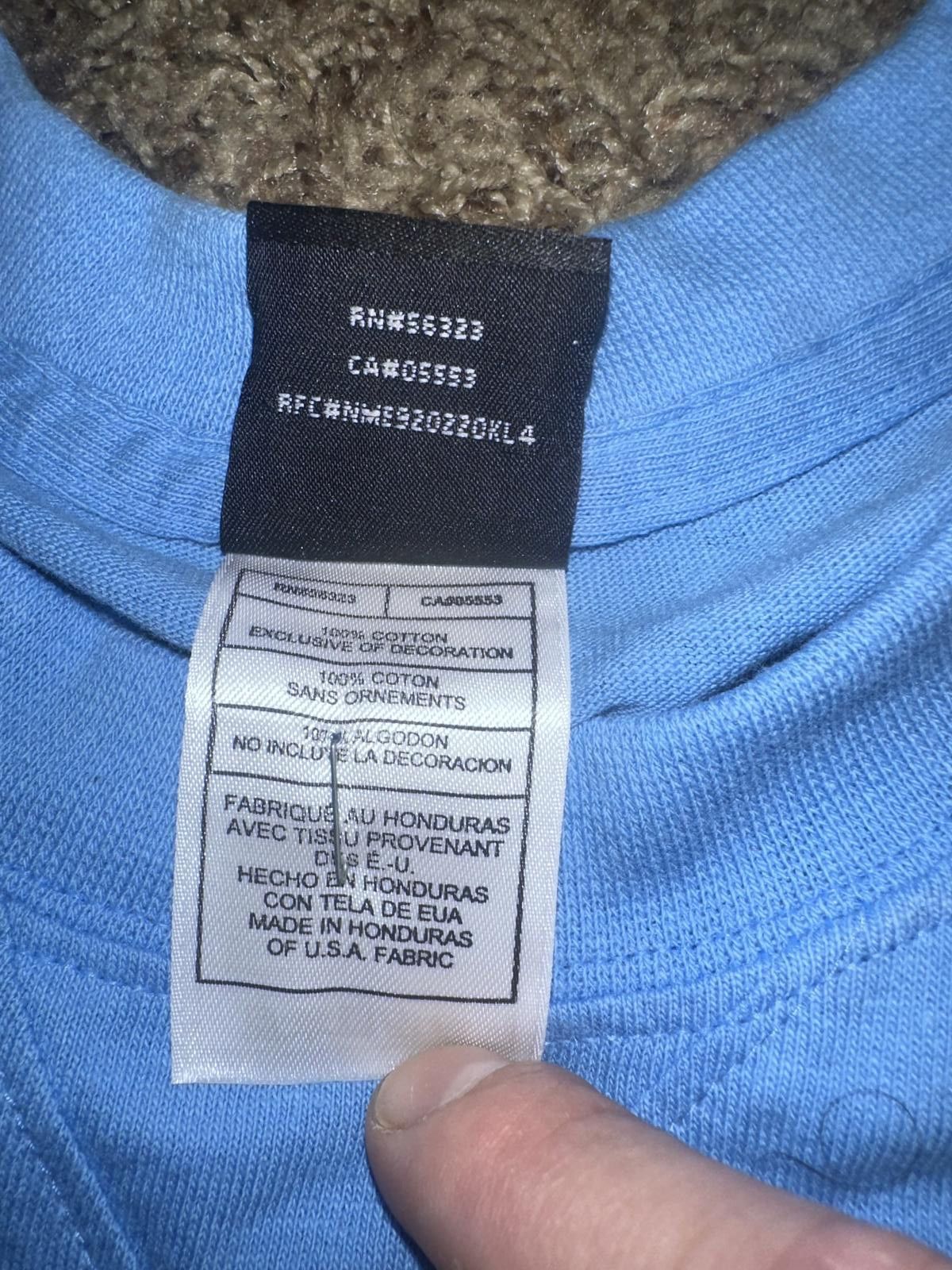 Jordan Brand Unreleased Jordan Carmelo Anthony Basketball Blue Shirt Sample Size US XL / EU 56 / 4 - 2 Thumbnail