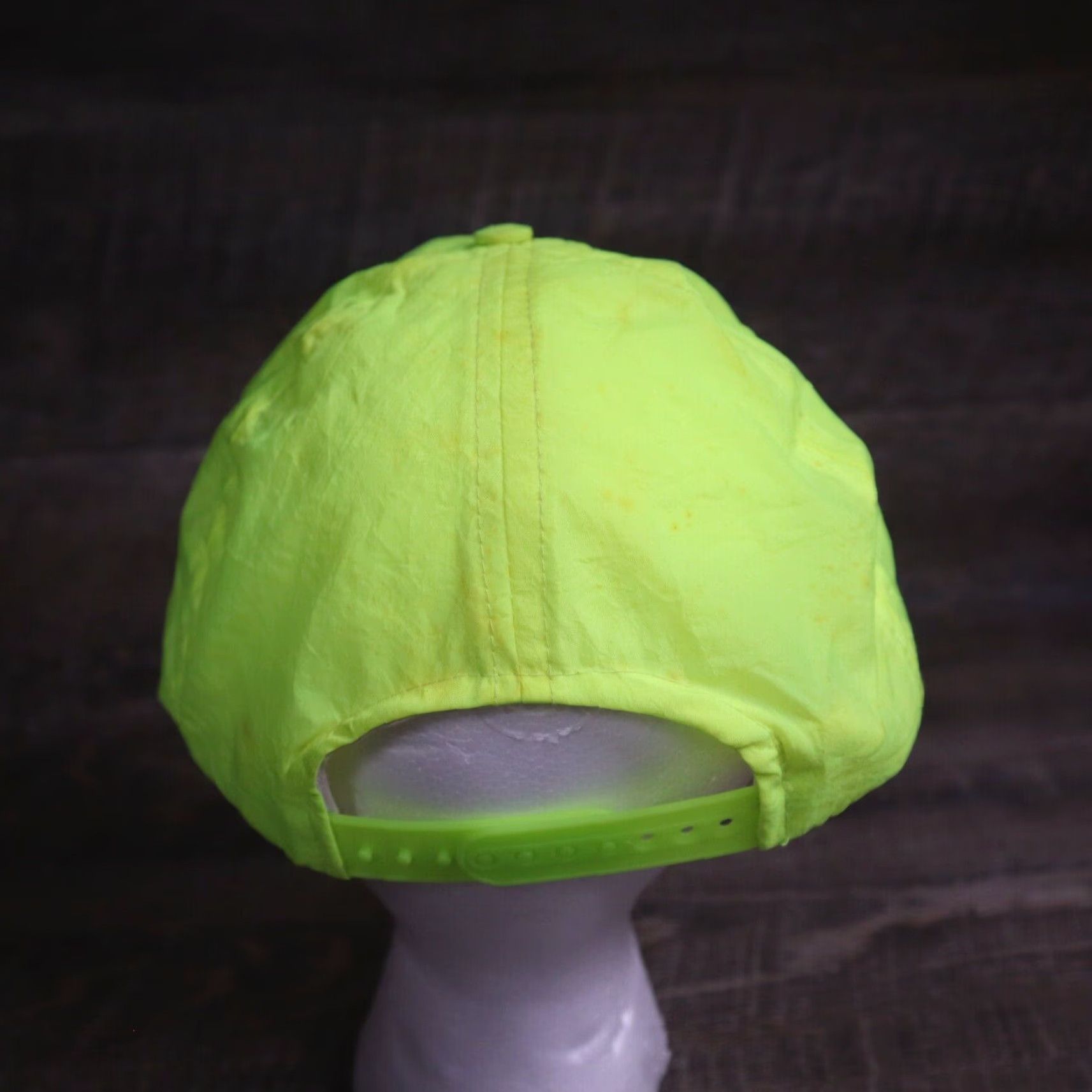 Vintage VINTAGE Jim Beam Baseball Cap Hat Snapback Men Adjustable Green 80s Boys Mens Girls Size ONE SIZE - 4 Thumbnail