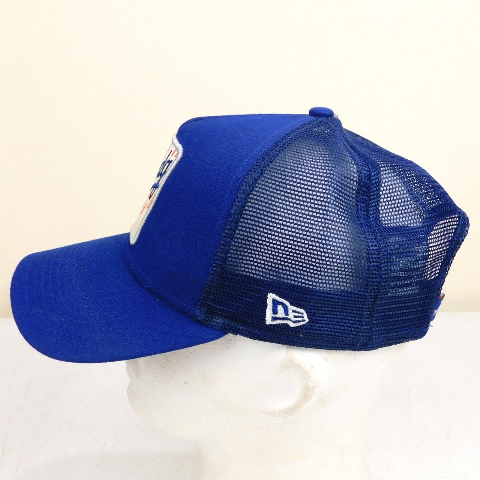 New Era New Era LA Dodgers Trucker Hat Adjustable Logo Patch Blue Size ONE SIZE - 3 Thumbnail