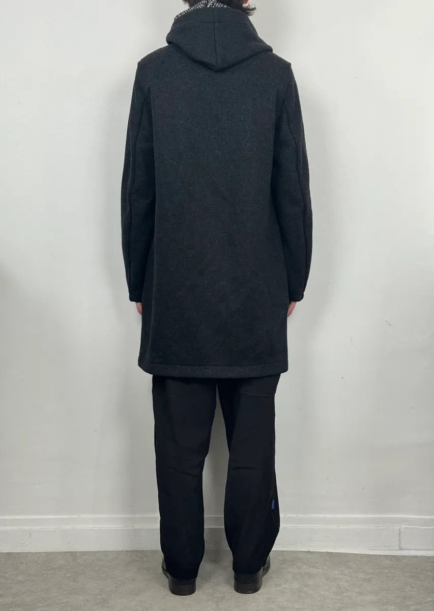 Emporio Armani AW2012 Emporio Armani Grey Wool Hooded Trench Coat Size US M / EU 48-50 / 2 - 3 Thumbnail