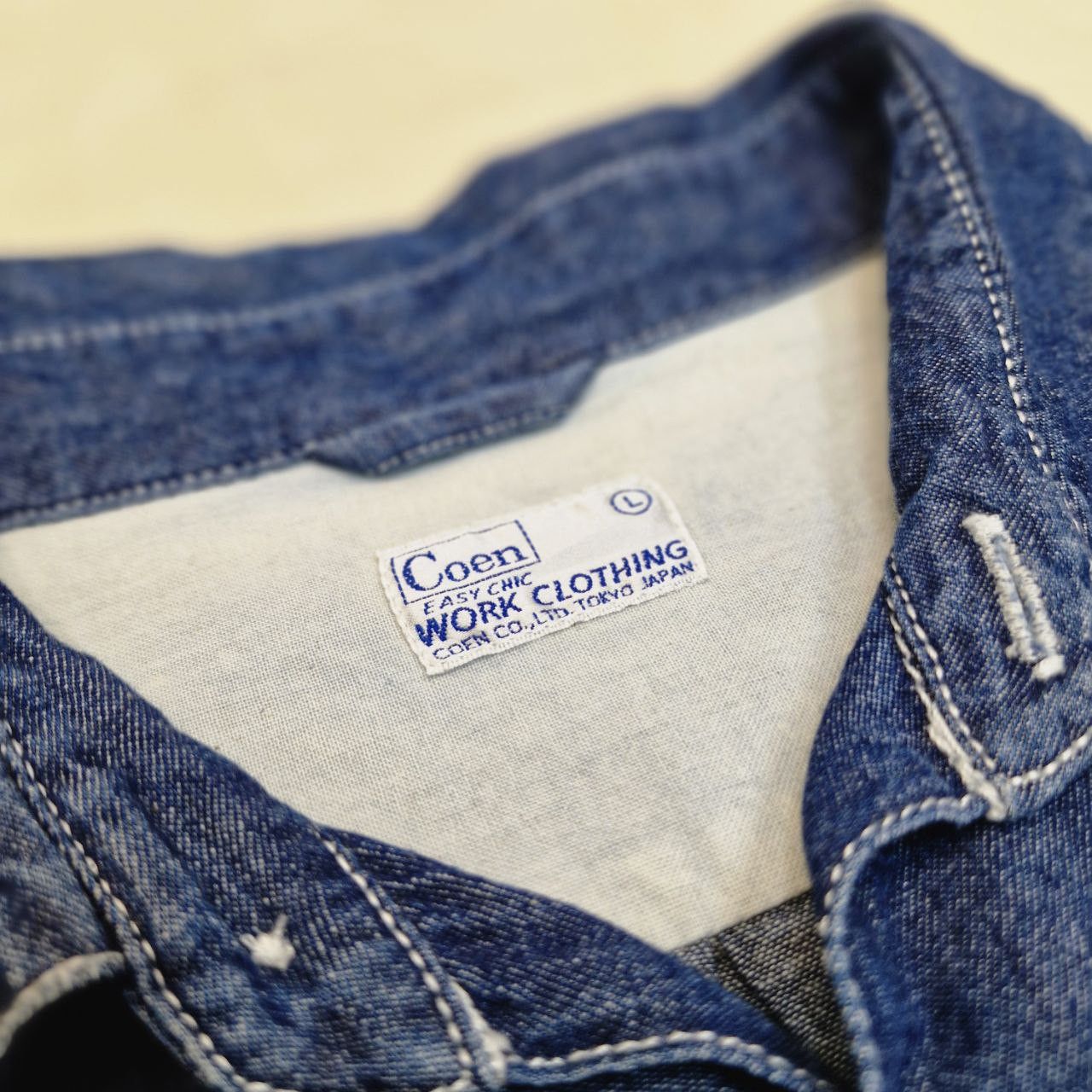 Smith's American Smith's Workwear Sanforized x Coen Denim Shirts Size US L / EU 52-54 / 3 - 5 Thumbnail