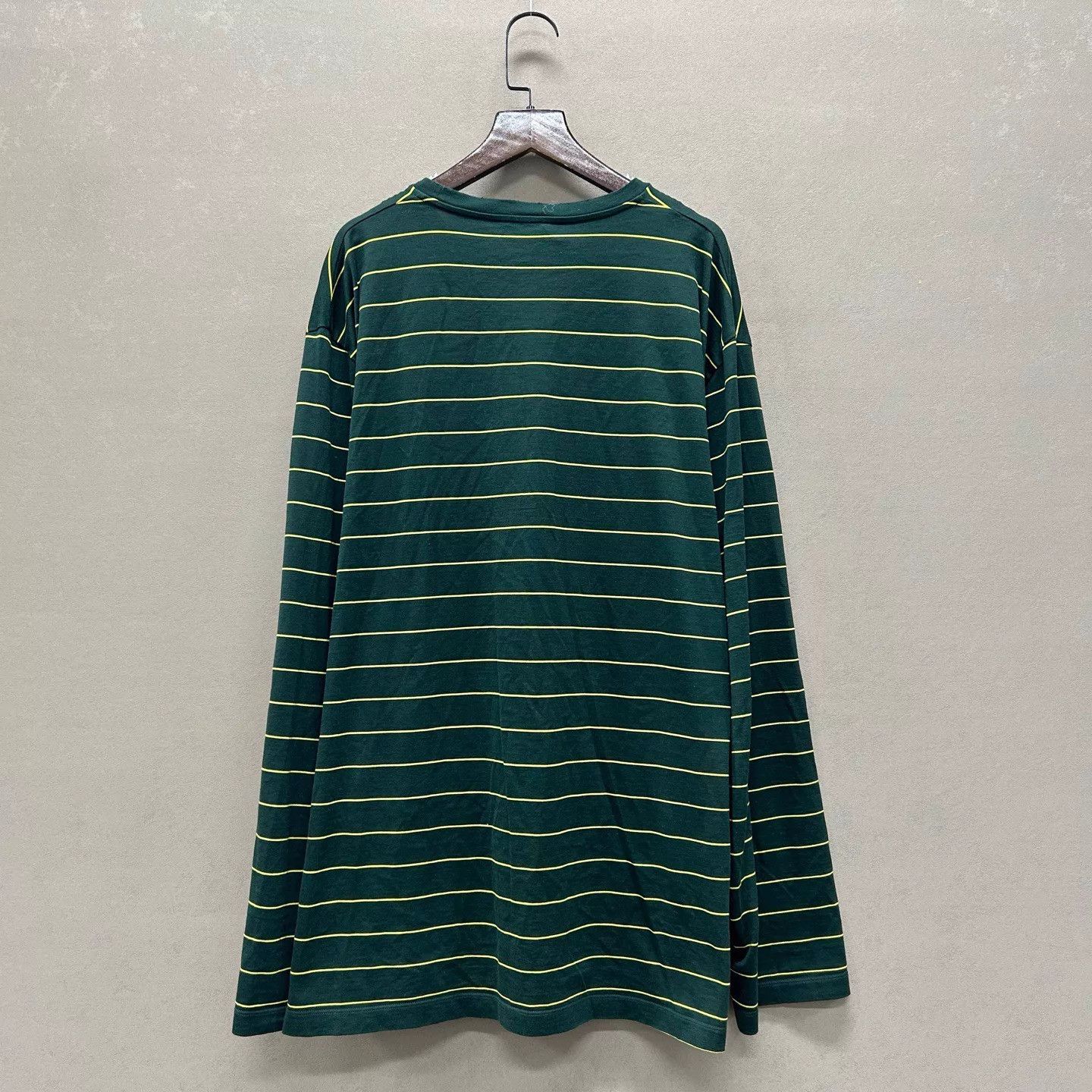 Miu Miu MIU MIU SS24 distressed striped logopocket long sleeve M Size US M / EU 48-50 / 2 - 2 Thumbnail