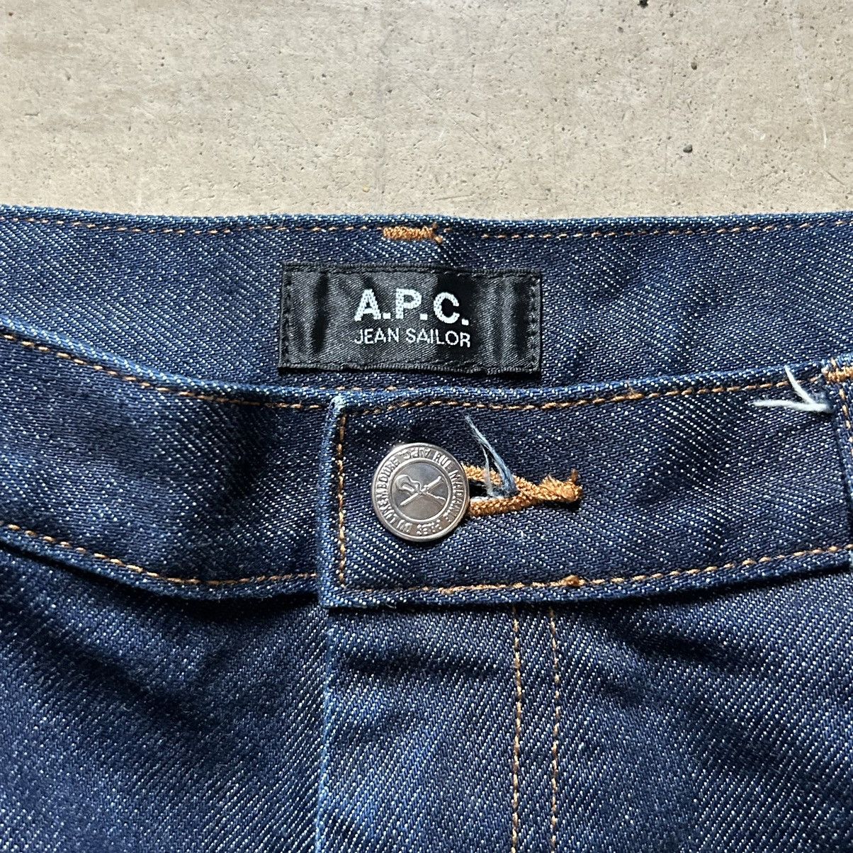 A.P.C. Blue Sailor Jean Wash APC Jeans Size US 30 / EU 46 - 2 Thumbnail