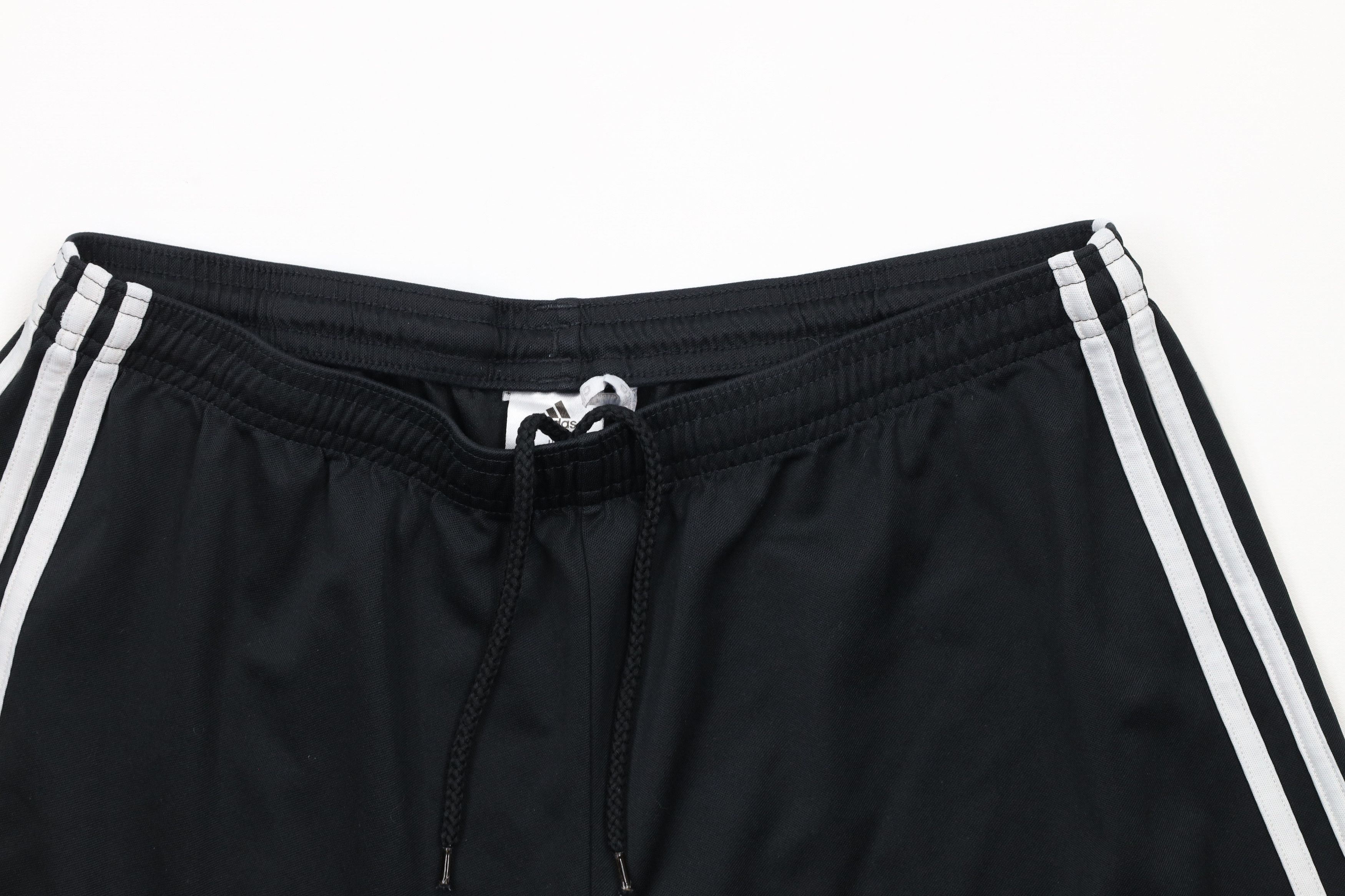 Adidas × Vintage Vintage Adidas Striped Running Jogging Soccer Shorts Black Size US 34 / EU 50 - 2 Thumbnail