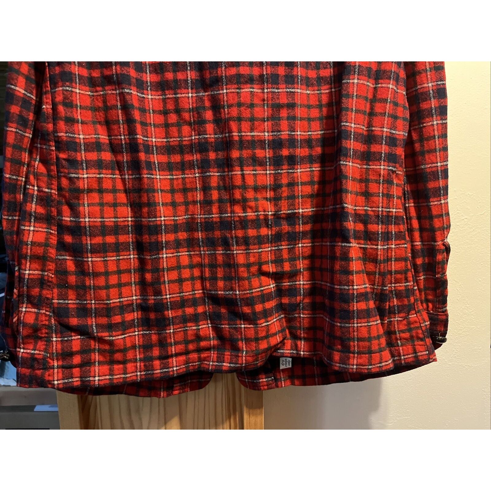 Pendleton Pendleton VTG Men’s M Red Plaid Wool Button Flannel Jacket Size US M / EU 48-50 / 2 - 13 Thumbnail