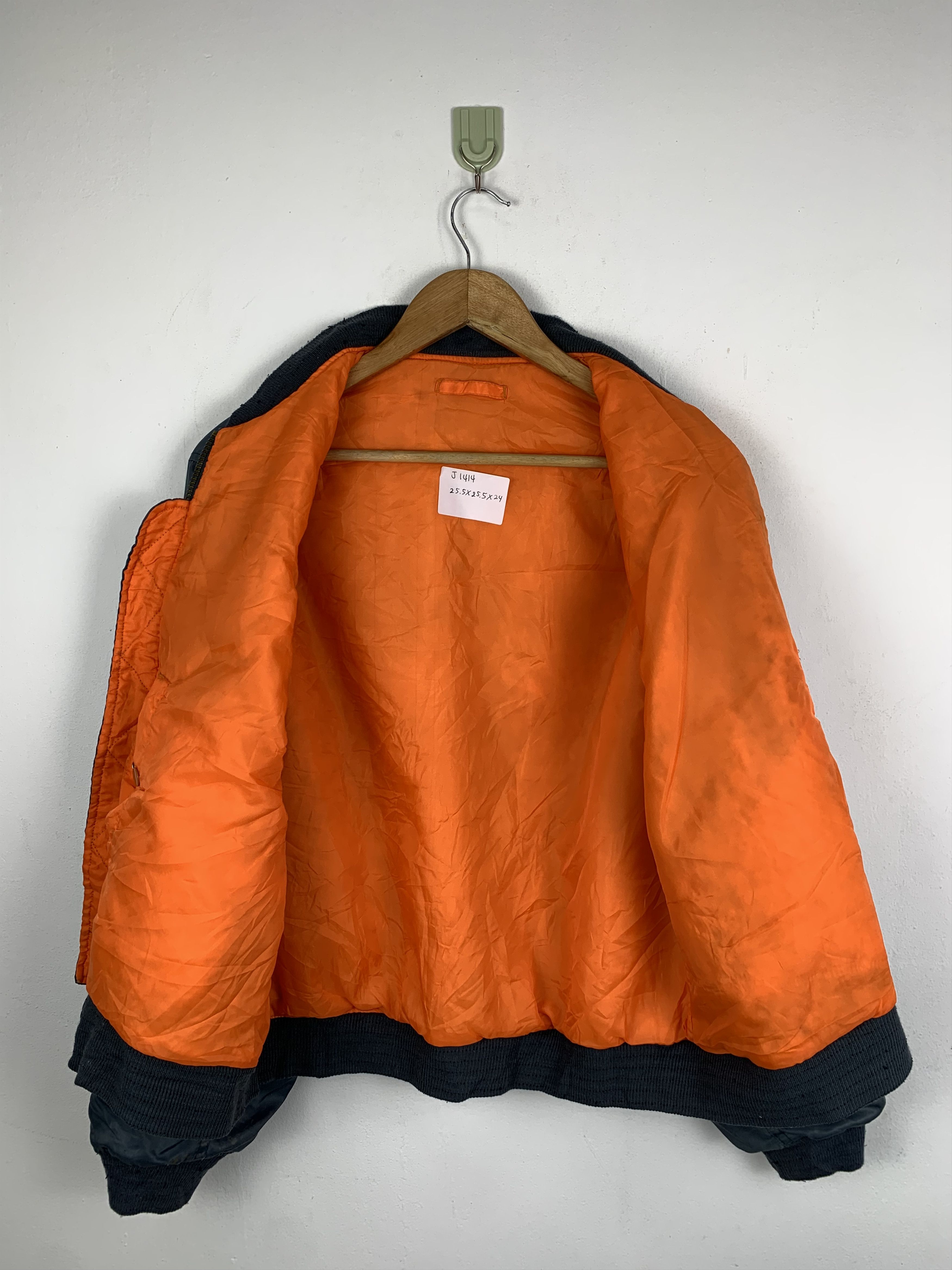 Vintage Vintage Us Air Force Bomber Flight Jacket J1414 Size US M / EU 48-50 / 2 - 17 Thumbnail