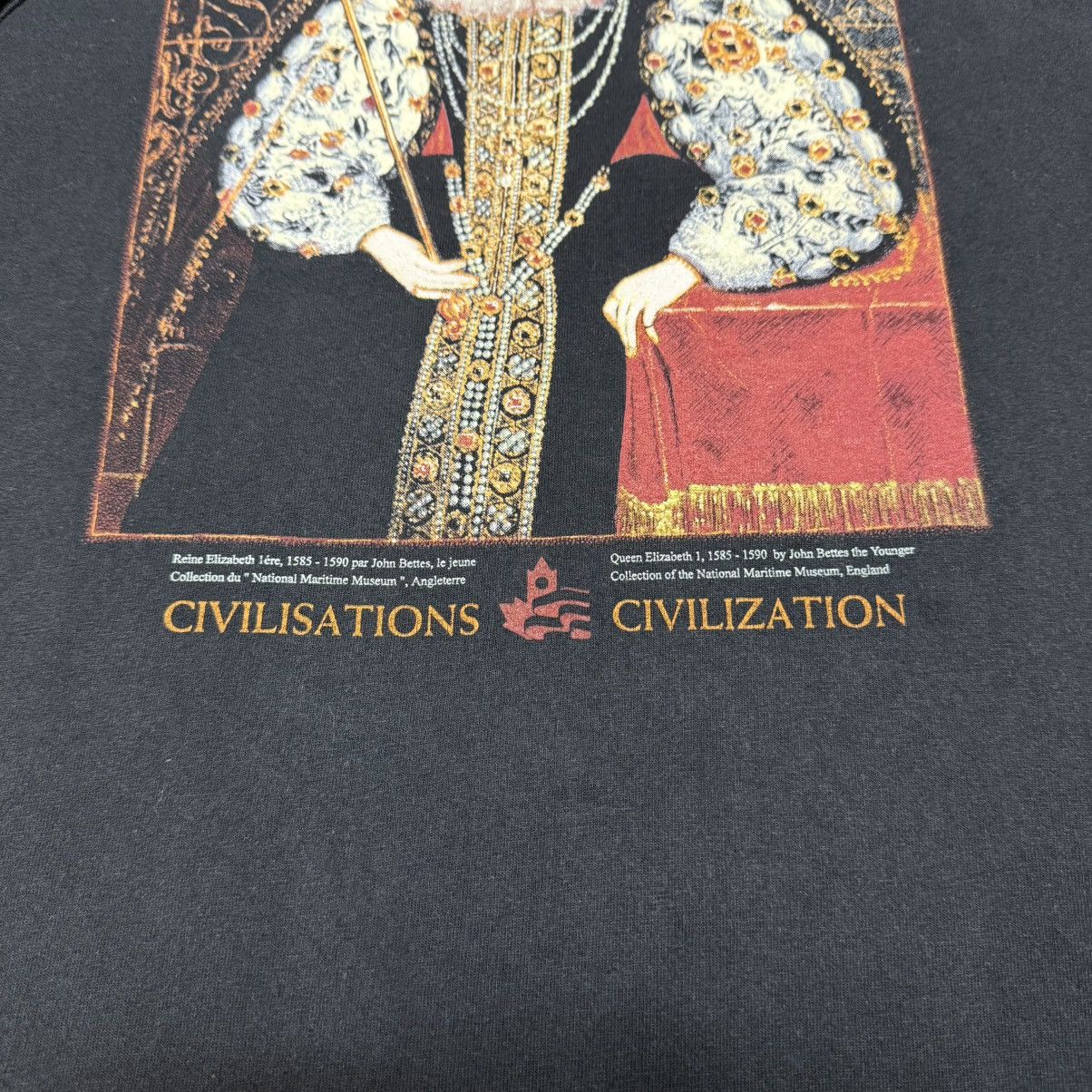 Vintage Vintage Queen Elizabeth 1 Vivienne WestWood Civilization Size US L / EU 52-54 / 3 - 7 Thumbnail