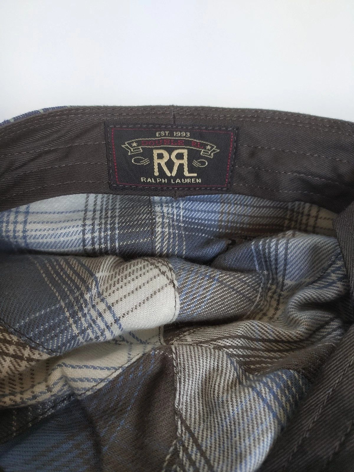 RRL Ralph Lauren DOUBLE RL Cotton-Linen Newsboy Cap T/3029 Size ONE SIZE - 7 Thumbnail