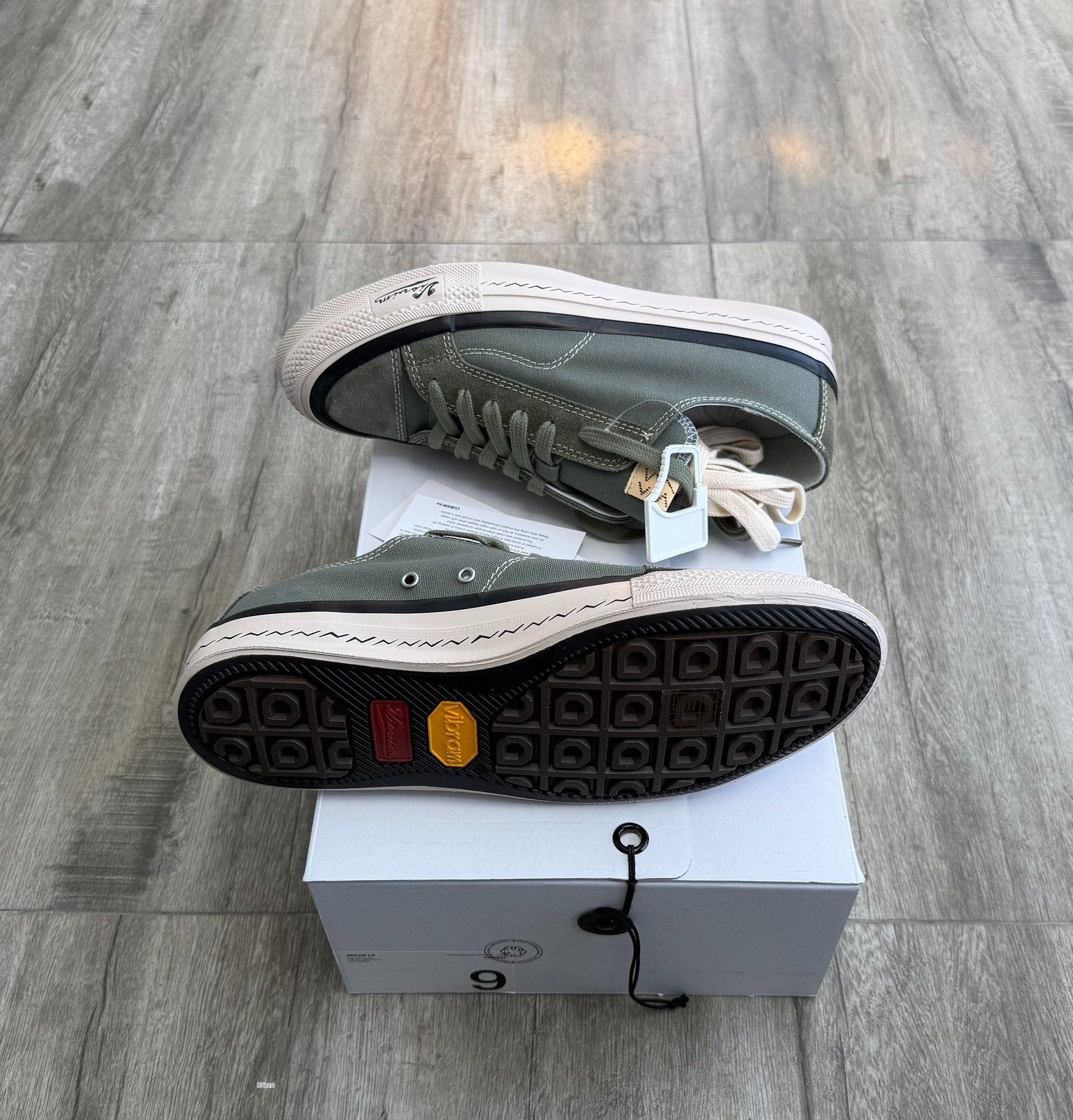 Visvim VISVIM NOLAN LO Canvas Leather Low-Top Size US 9 / EU 42 - 4 Thumbnail