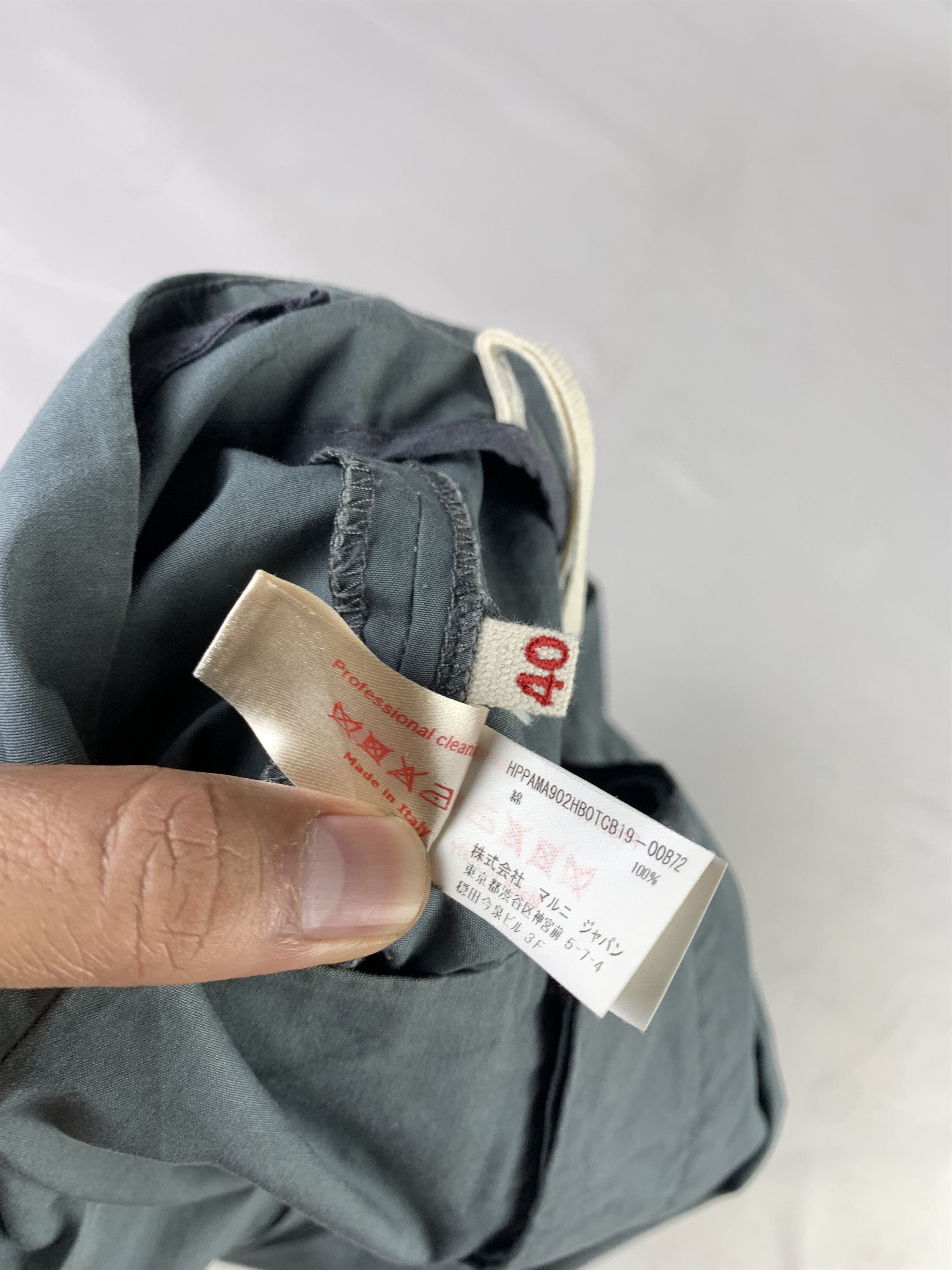 Marni MARNI Charcoal Lowrise Capri Shorts (29) Size 29" - 10 Thumbnail
