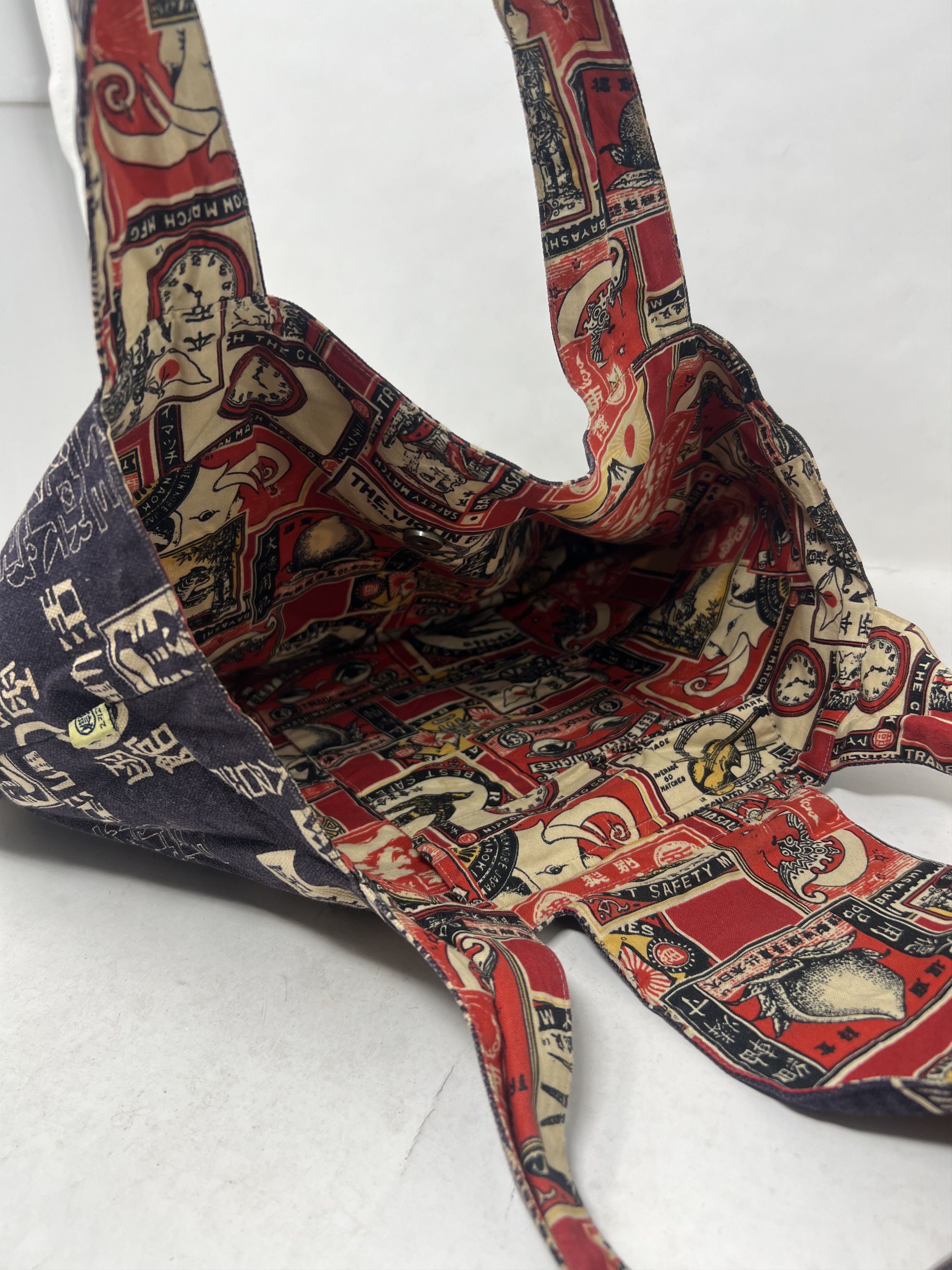 Seditionaries Marushin Japanese Matchbox Reversible Tote Bag Size ONE SIZE - 15 Thumbnail