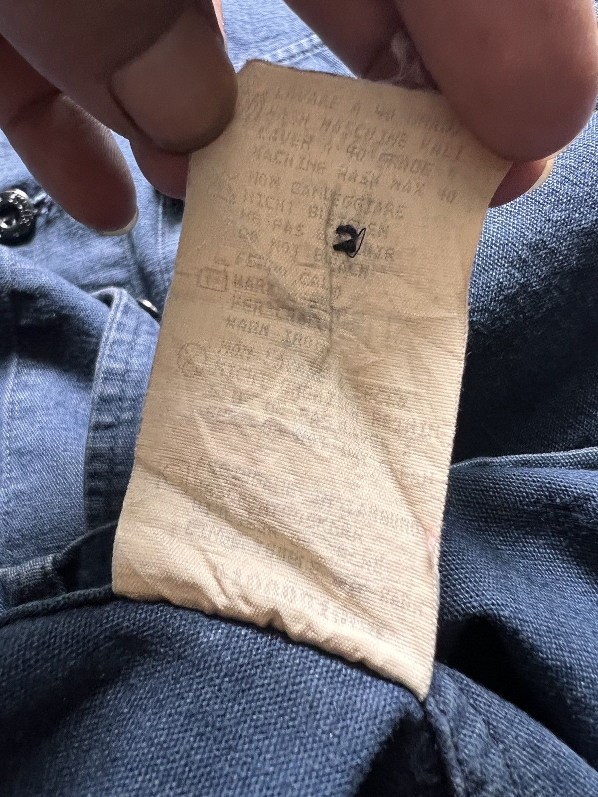 Massimo Osti × Stone Island × Vintage Vtg Stone Island Button Up Light Jacket Size US M / EU 48-50 / 2 - 16 Thumbnail