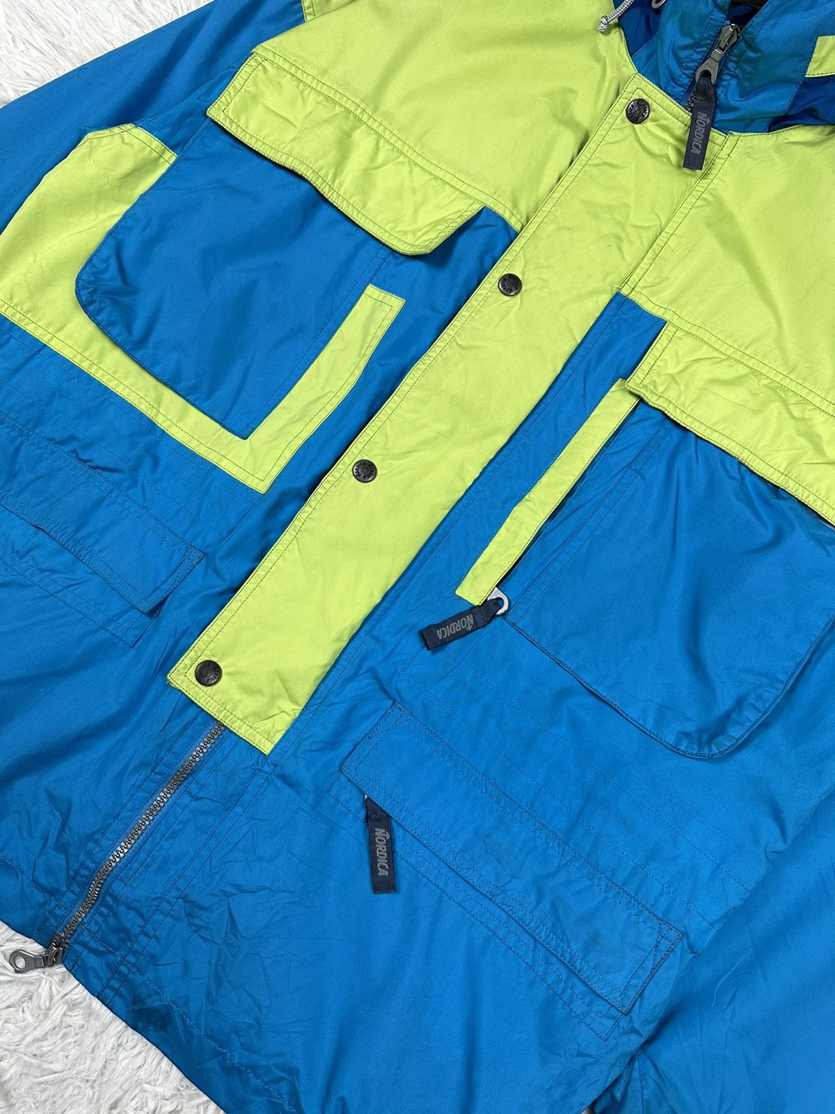Japanese Brand × The North Face NORDICA Technical Sportsystem Windbreaker Parka Jacket💥 Size US XL / EU 56 / 4 - 3 Thumbnail