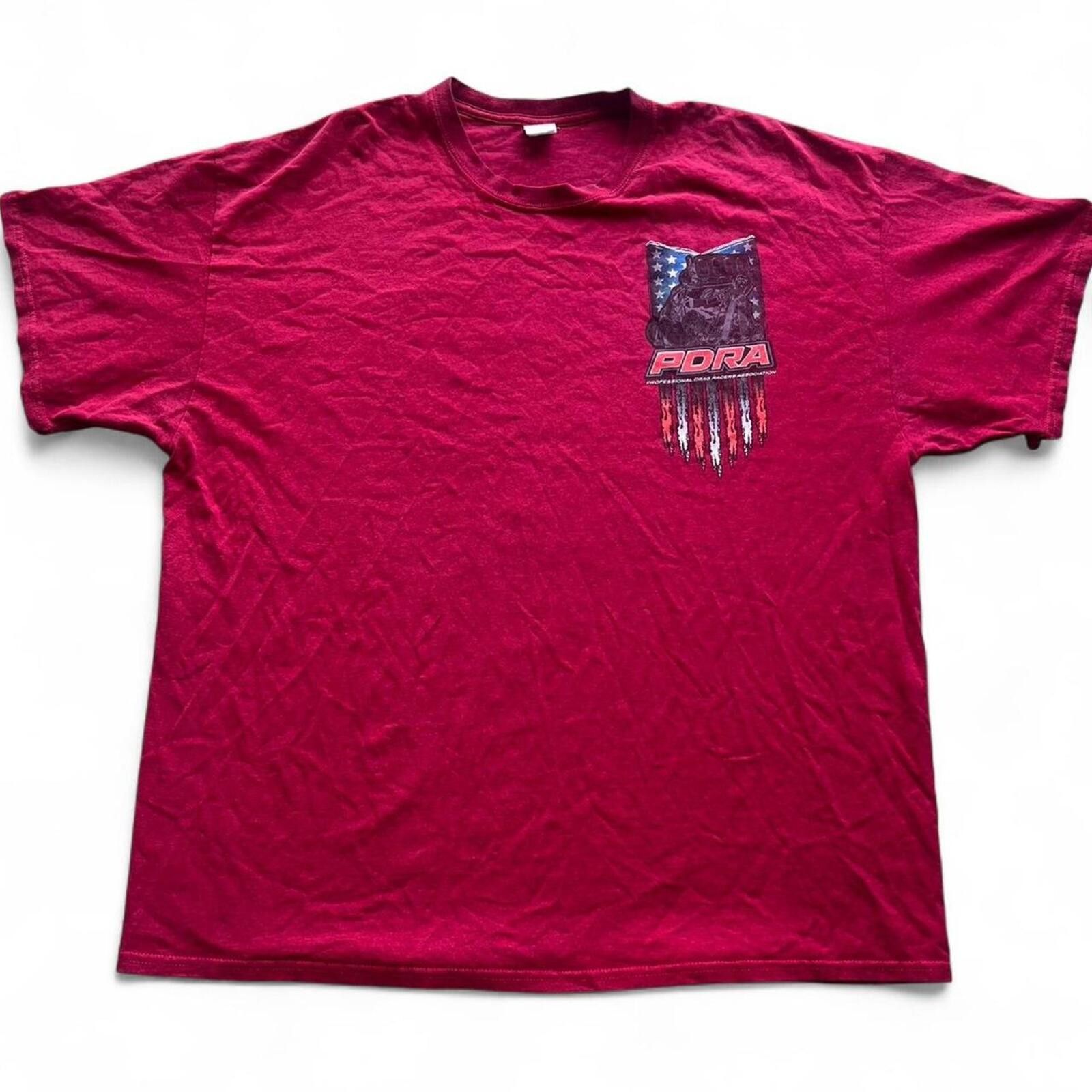 Gildan 2011 PDRA Drag Racing Double-Sided Engine Graphic Shirt 3XL Size US XXL / EU 58 / 5 - 1 Thumbnail
