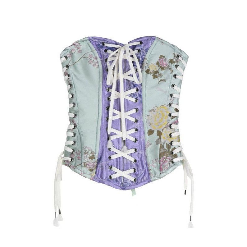 Fenty × Puma Fenty x Puma Floral Bustier in Sweet Lavender Size XS / US 0-2 / IT 36-38 - 1 Thumbnail
