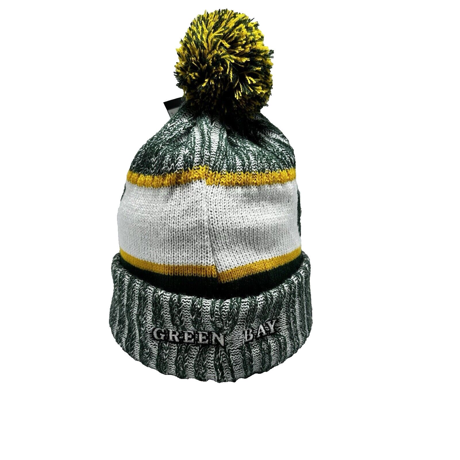 NFL New NFL Green Bay Packers Pom Pom Knit Hat Beanie Hat Cap Size ONE SIZE - 3 Thumbnail
