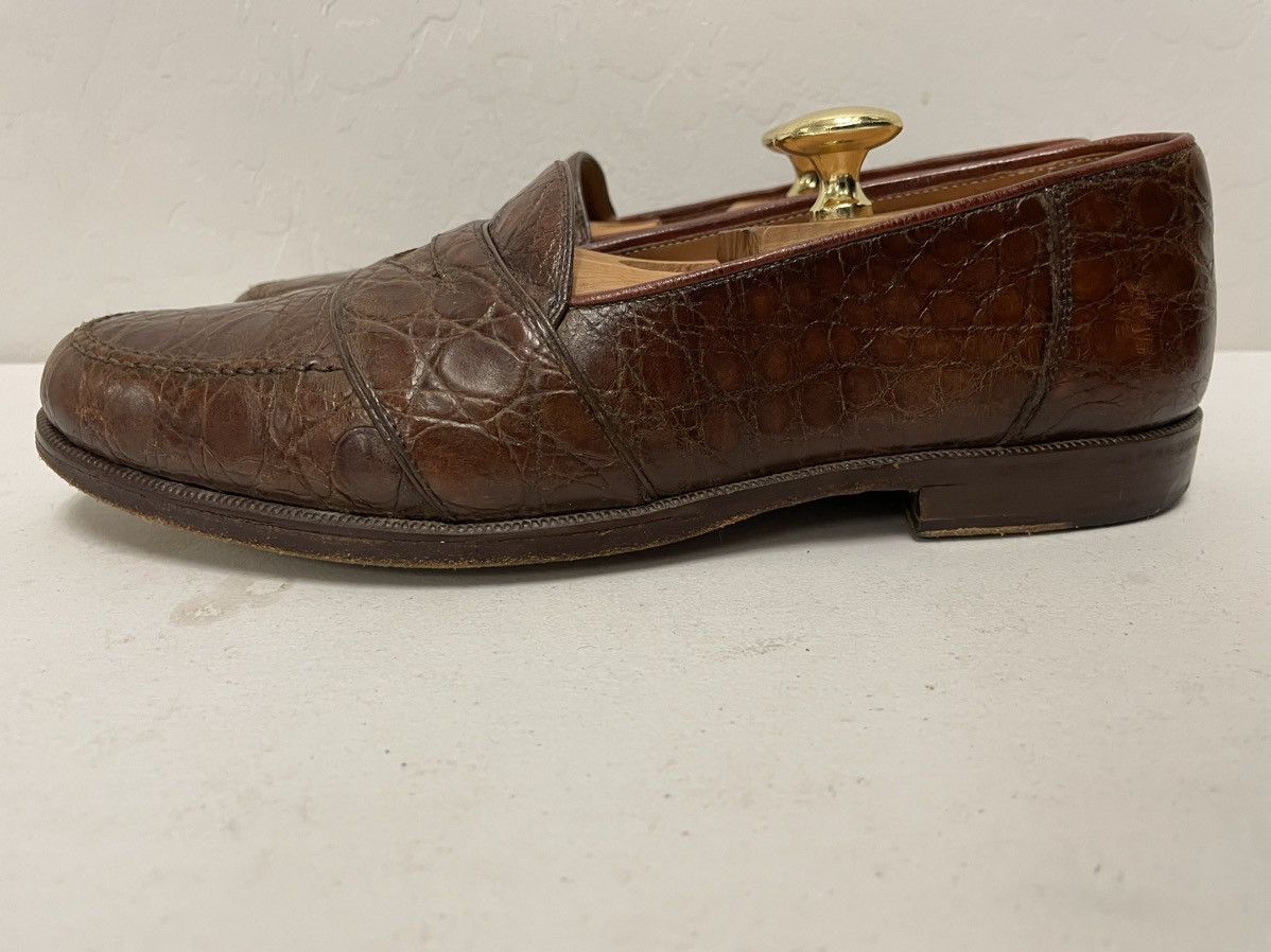 Magnanni × Vintage Genuine Crocodile Loafer Size US 9 / EU 42 - 4 Thumbnail