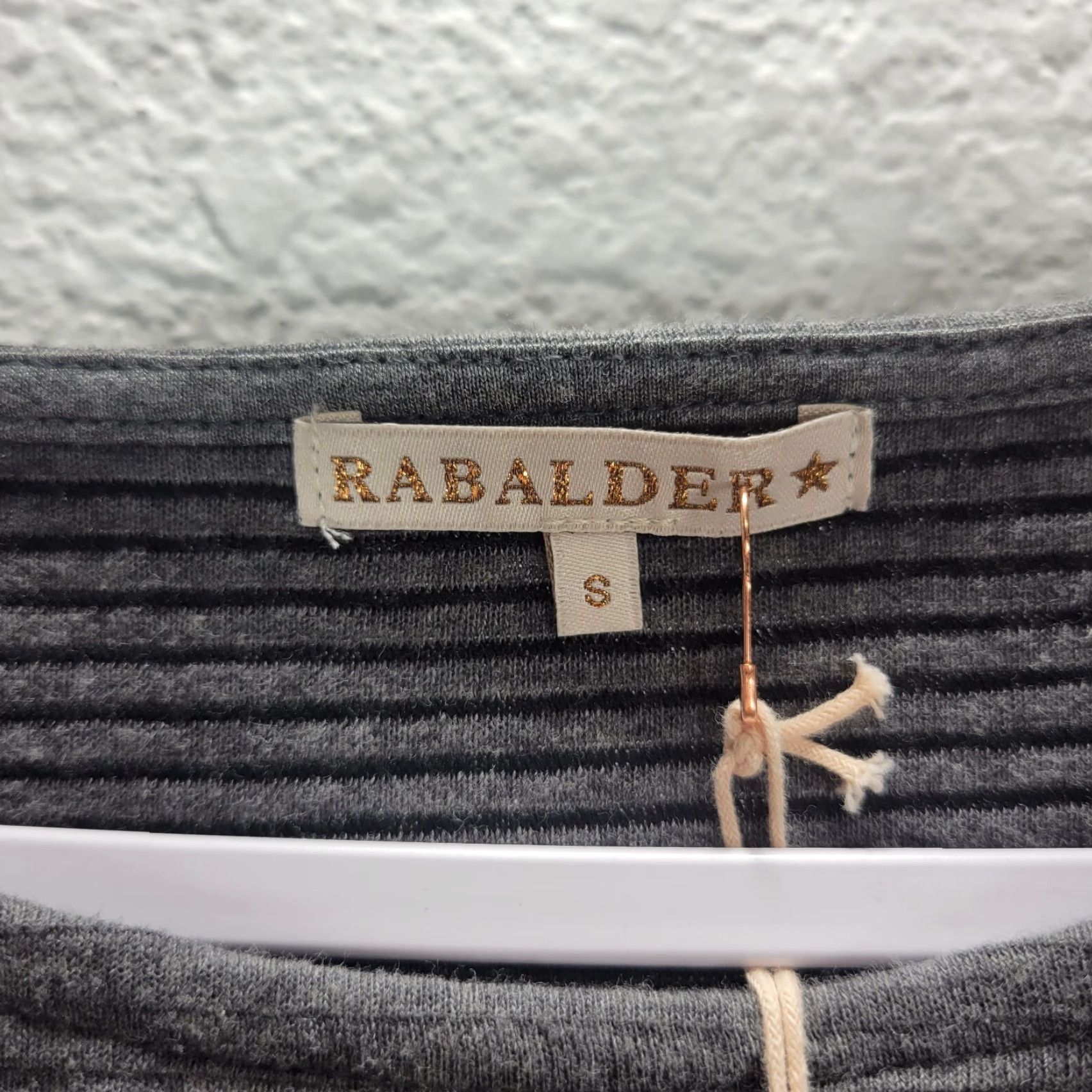 Vintage Rabalder Women's Shirt Dress Grey Oversized Casual Cotton Blend Sz S NEW Size S / US 4 / IT 40 - 5 Thumbnail