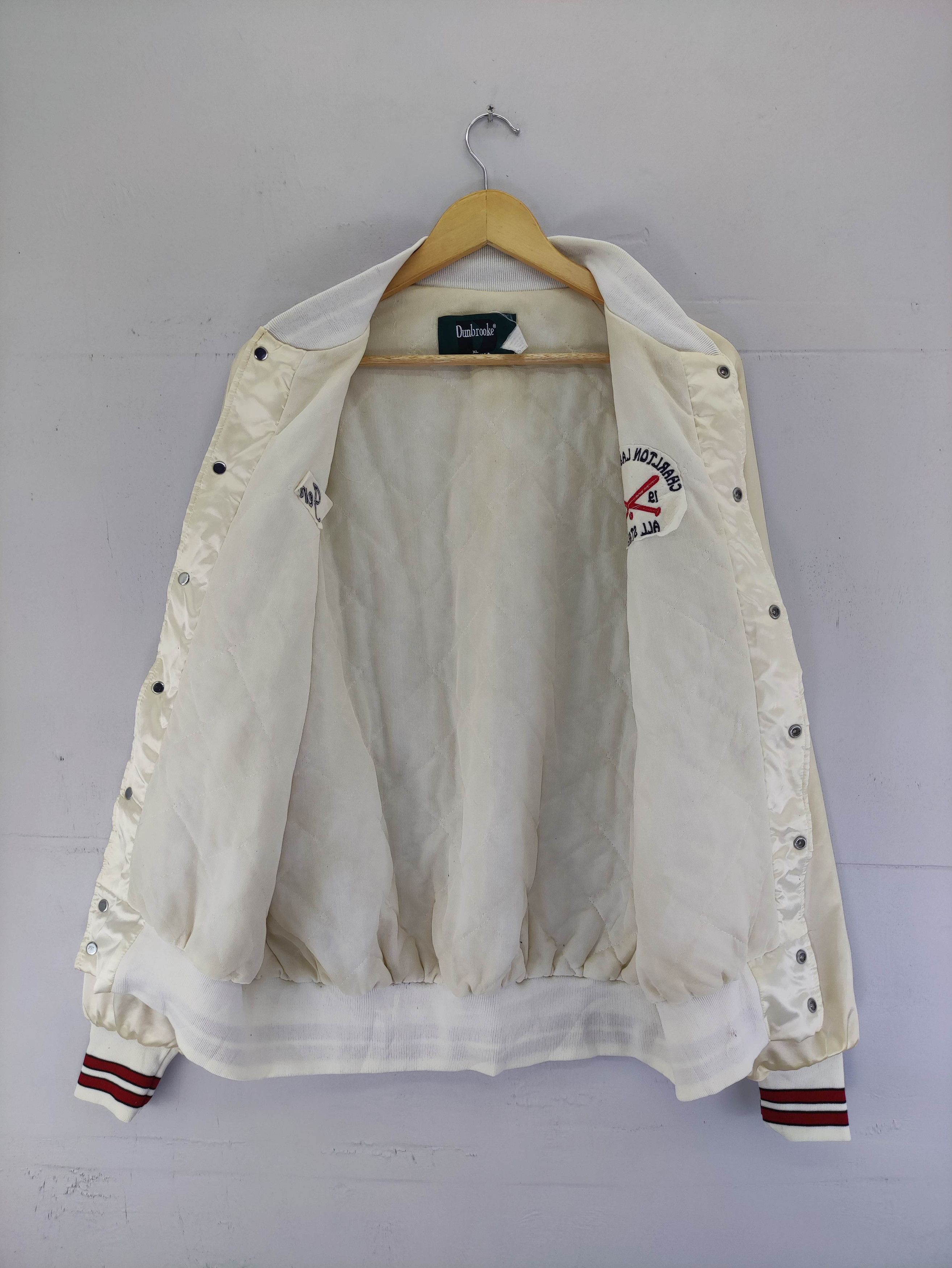Dunbrooke Vintage Dunbrooke Varsity Satin Jacket Snap Button Size US XL / EU 56 / 4 - 3 Thumbnail