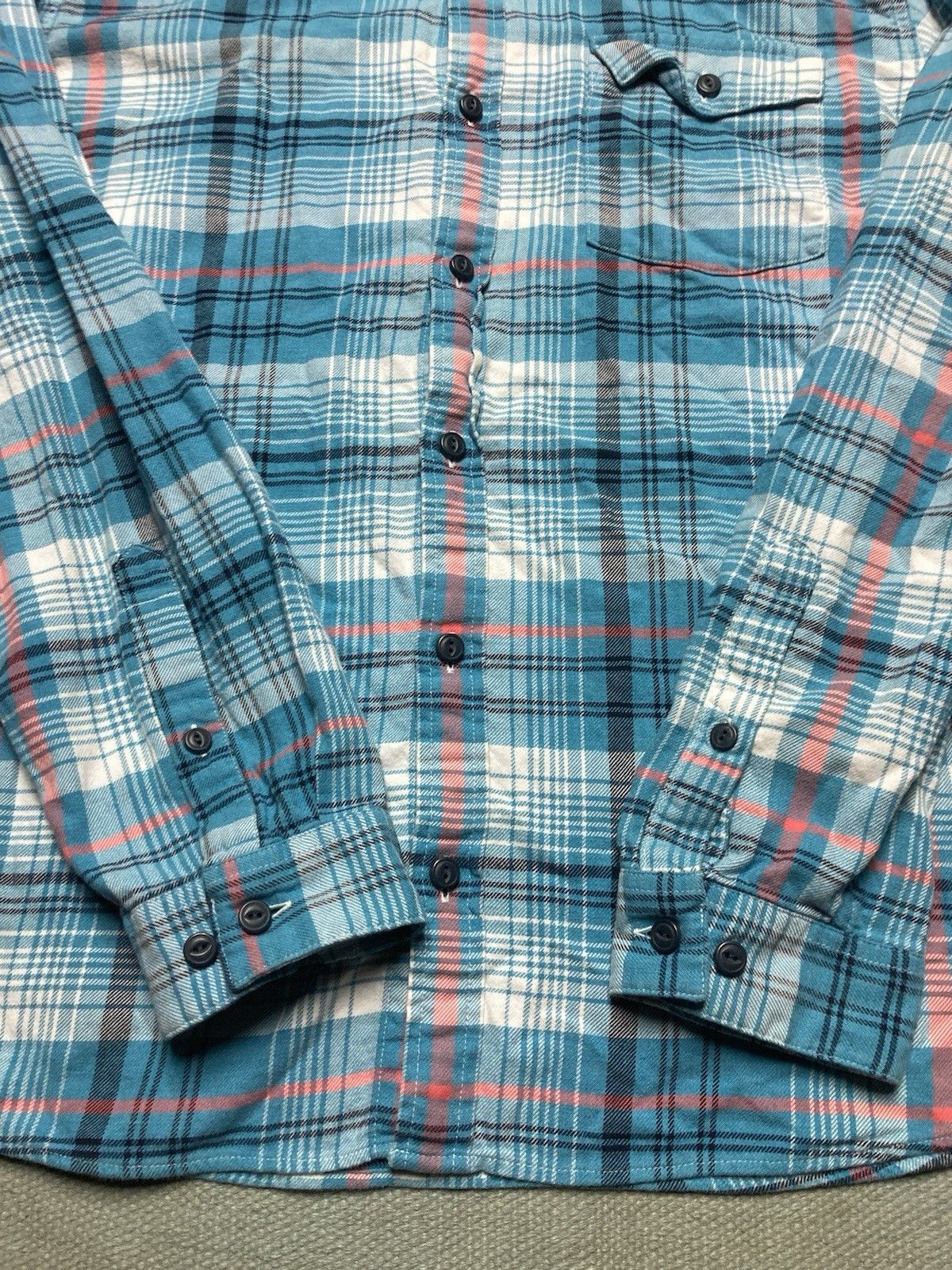 Vintage Patagonia organic cotton flannel shirt plaid soft hiking XL Size US XL / EU 56 / 4 - 2 Thumbnail