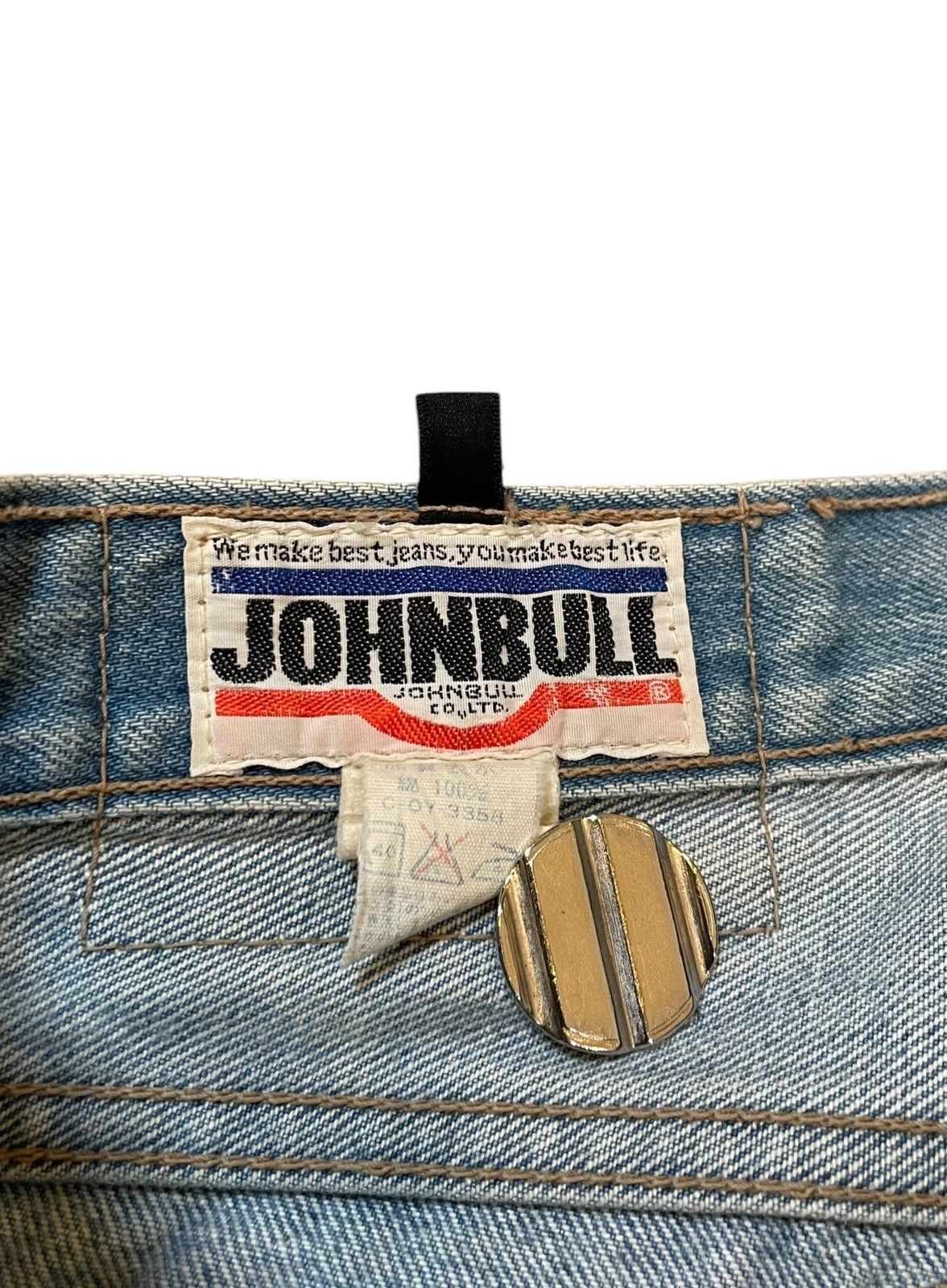 Johnbull 1970s Johnbull Japanese Faded Denim (25x32) Size 25" / US 0 / IT 36 - 4 Thumbnail