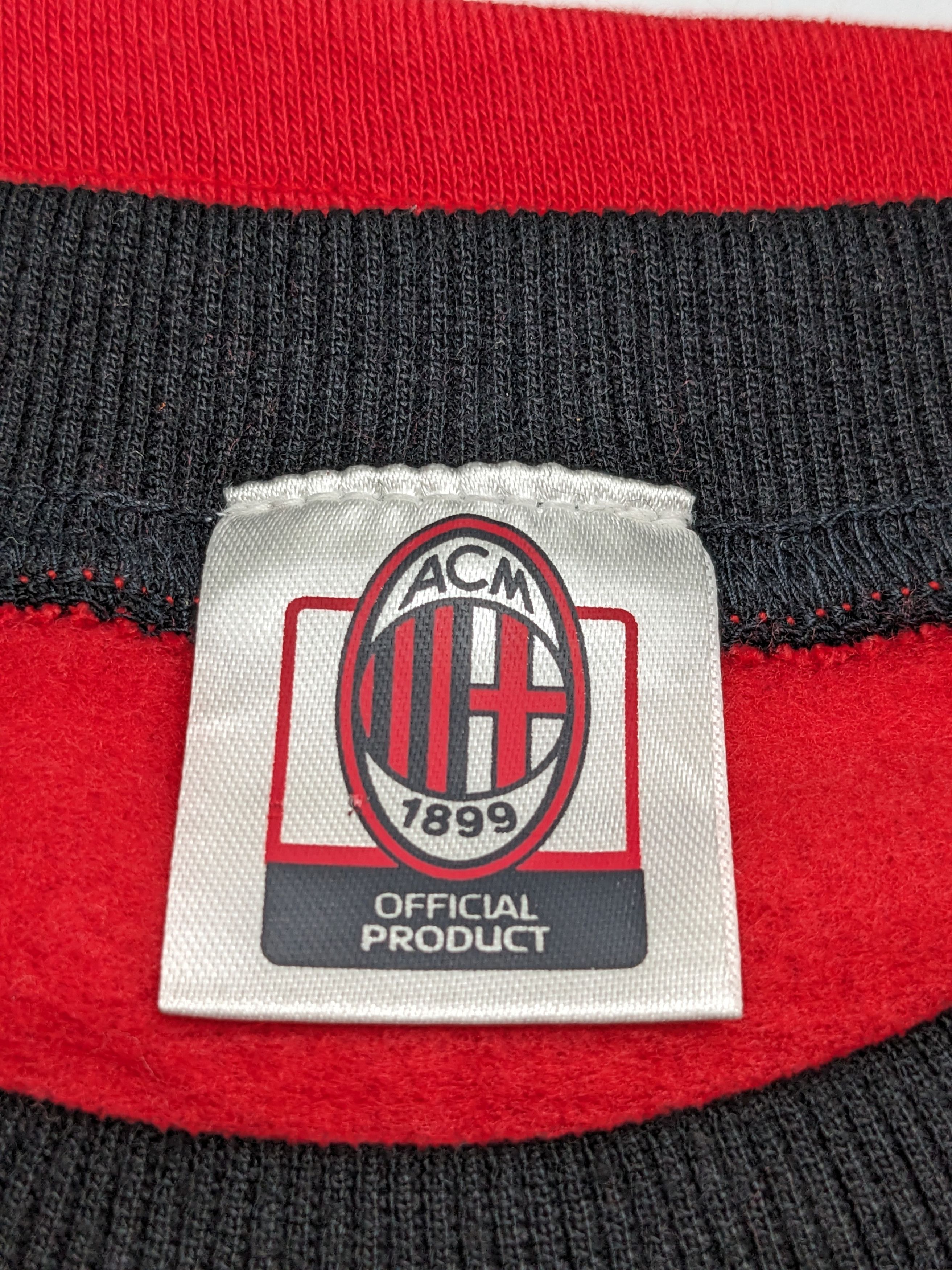 Vintage A.C. Milan Official Striped by Caitac Family, Inc.Sweatshirt Size US S / EU 44-46 / 1 - 10 Thumbnail