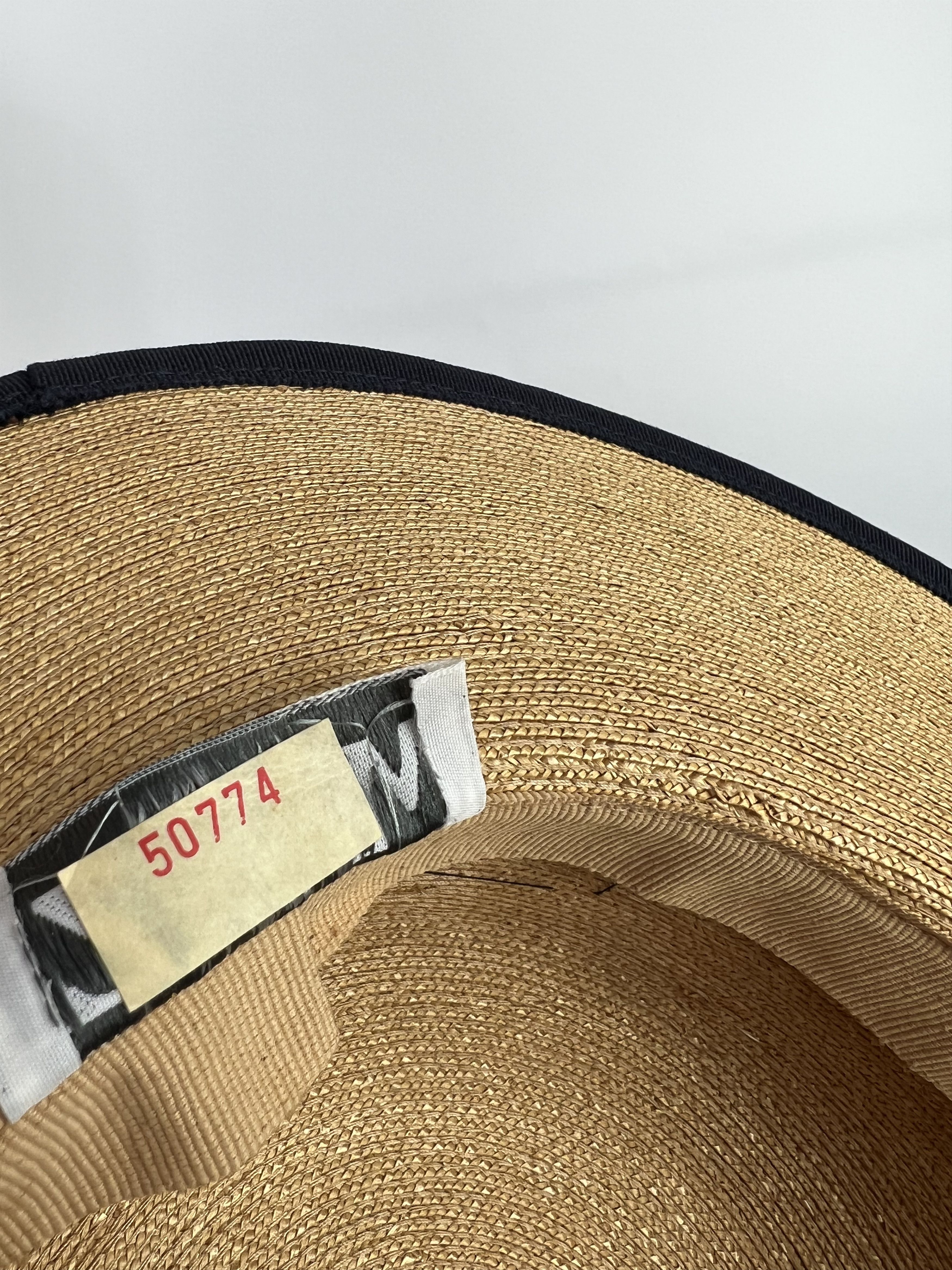 Designer × Vintage Marzi Firenze Straw Hat One Size Size ONE SIZE - 9 Thumbnail