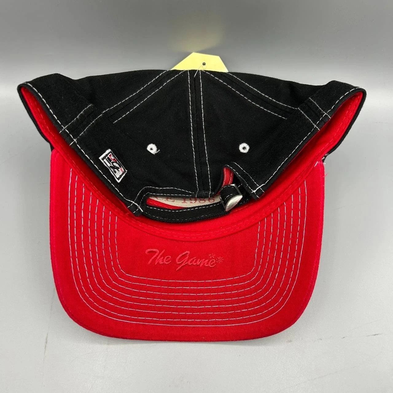 The Game Ball State University Cardinals Hat Red Black Strap Back Size ONE SIZE - 7 Thumbnail