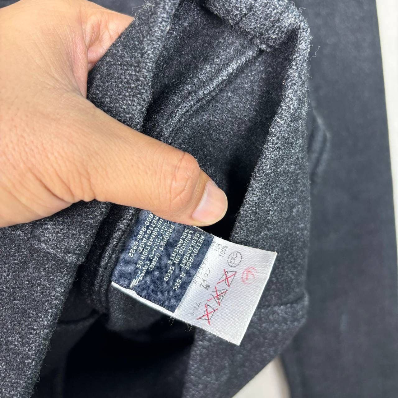 Tommy Hilfiger Tommy Hilfiger Black Wool Double Pocket Jacket Size US M / EU 48-50 / 2 - 8 Thumbnail