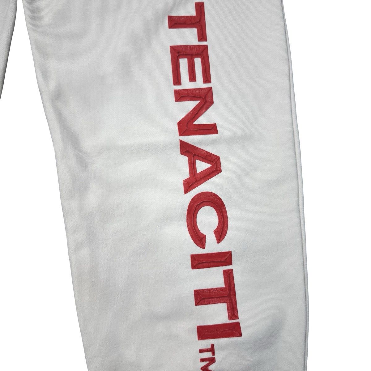 Other TENACITY White Graphic Sweatpants 2XLLeather Embroidery Rare Size US 38 / EU 54 - 8 Thumbnail