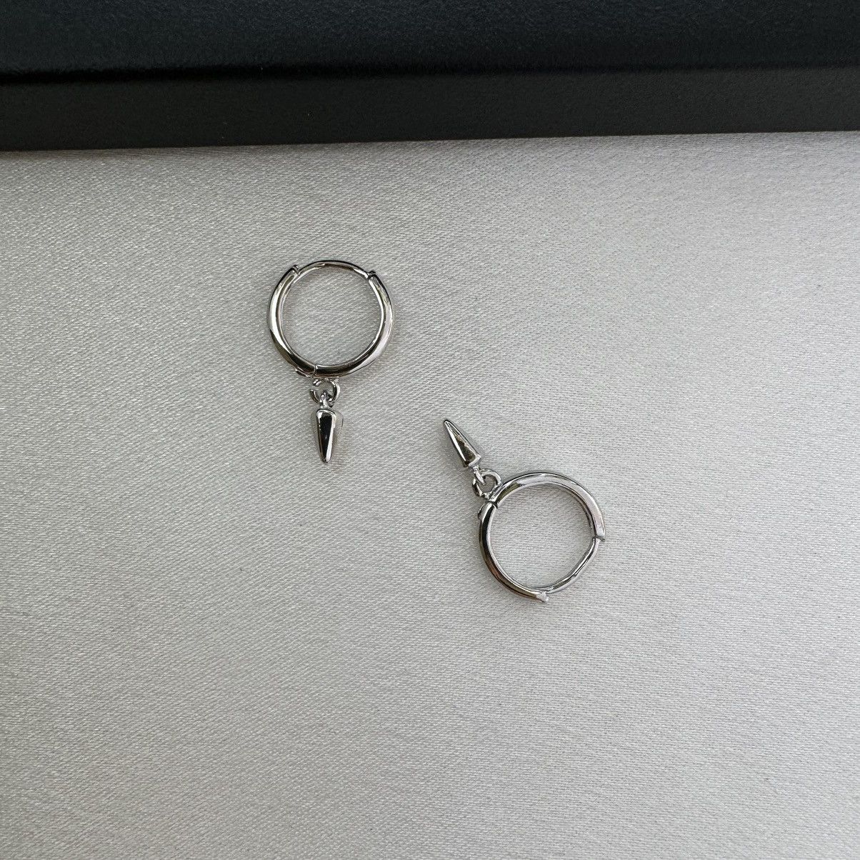 Other Small Geometric Triangle Cone Dangle Drop Earrings for Men Size ONE SIZE - 2 Thumbnail