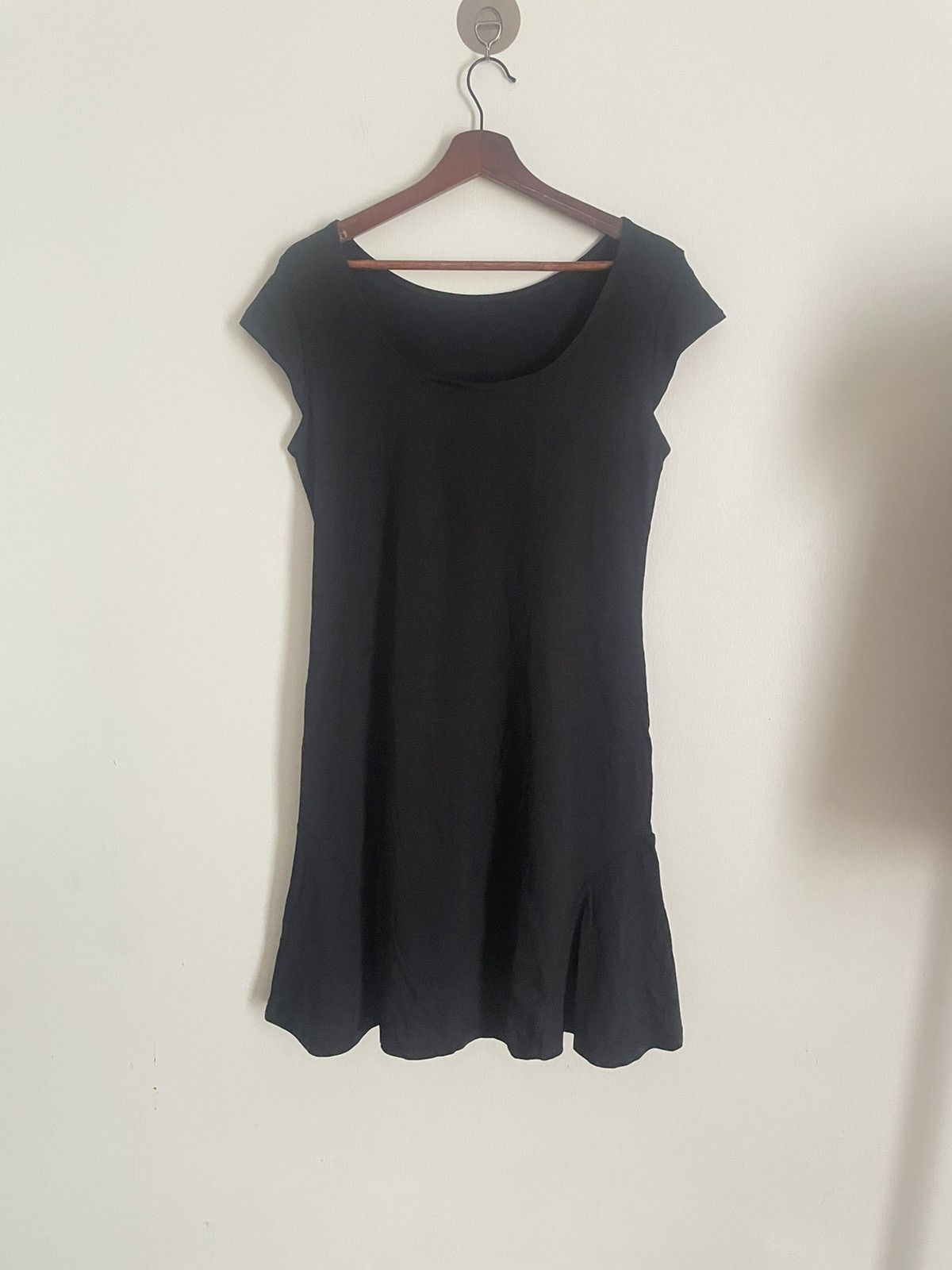 Uniqlo Uniqlo x Hana Tajima Black Dress Size L / US 10 / IT 46 - 1 Thumbnail